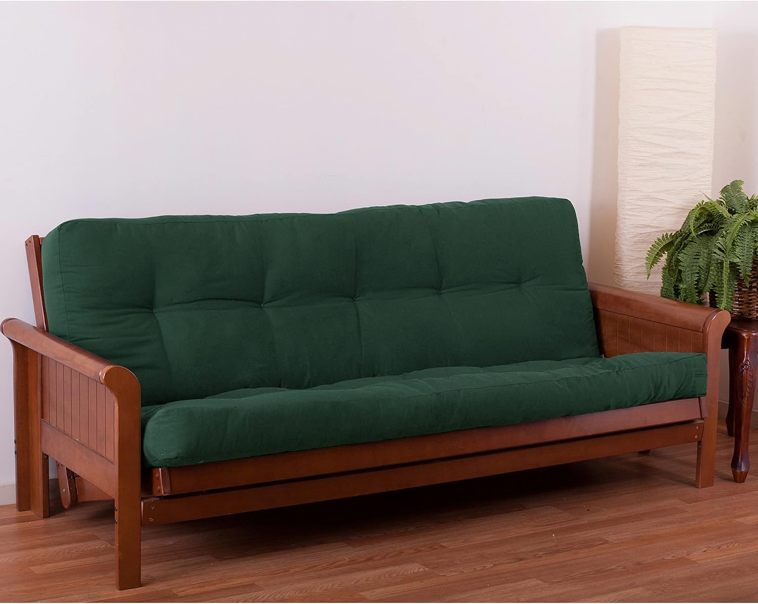 Blazing Needles Renewal 6" Twill Futon Mattress, Queen, Sage