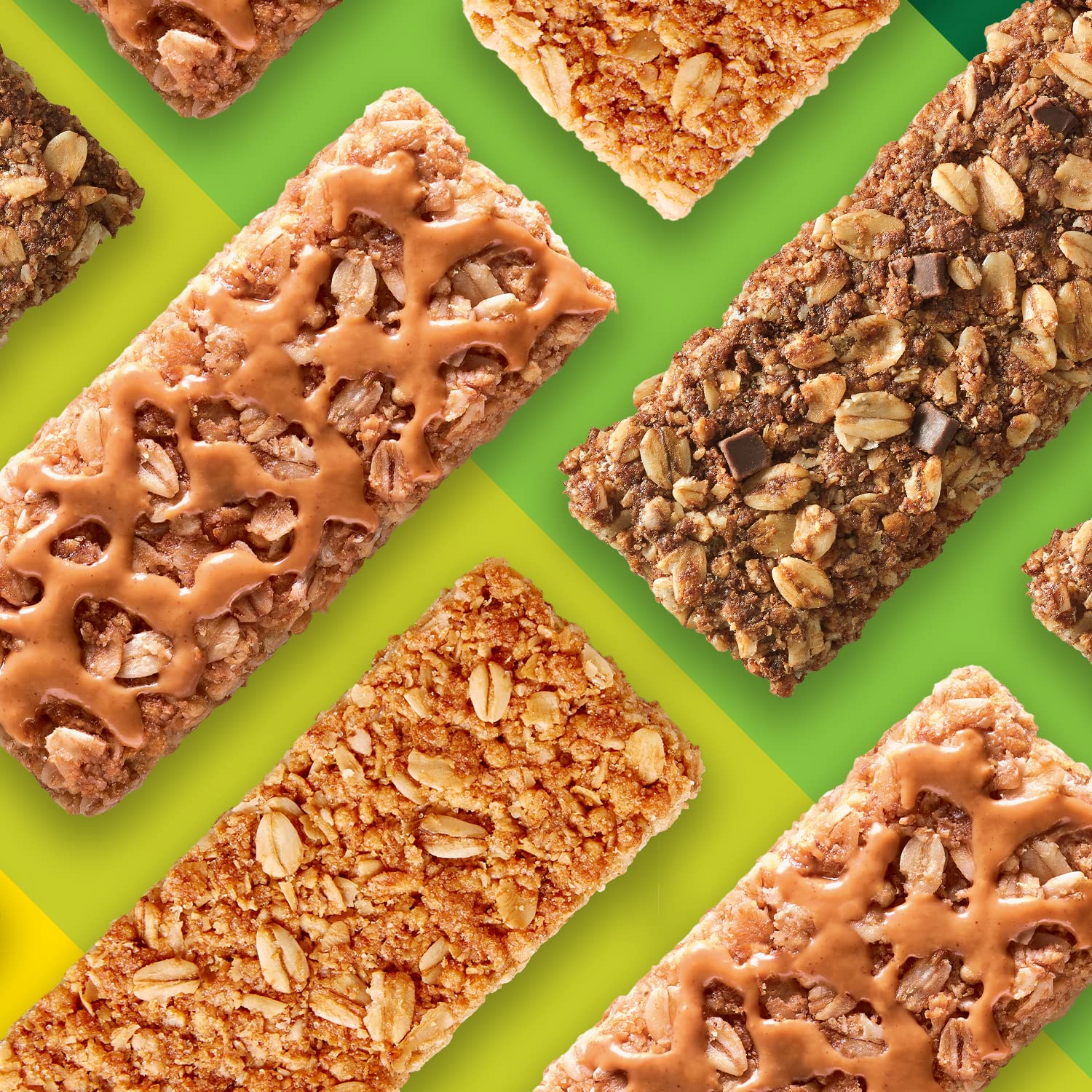 Nature Valley Crunchy Granola Bars, Value Pack, 60 ct, 44.7 oz | Oats & Honey and Peanut Butter Varieties, 2-Bar Pouches, Whole Grain Oats, No Artificial Flavors