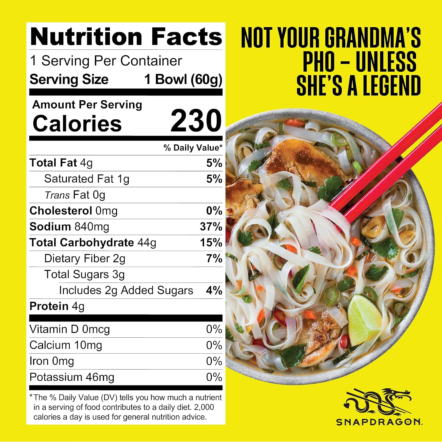 Snapdragon Laksa Curry Instant Noodle Bowls | Coconut Curry Flavor with Rice Noodles | Gluten-Free | No MSG Added | 2.1 oz (6 Pack)