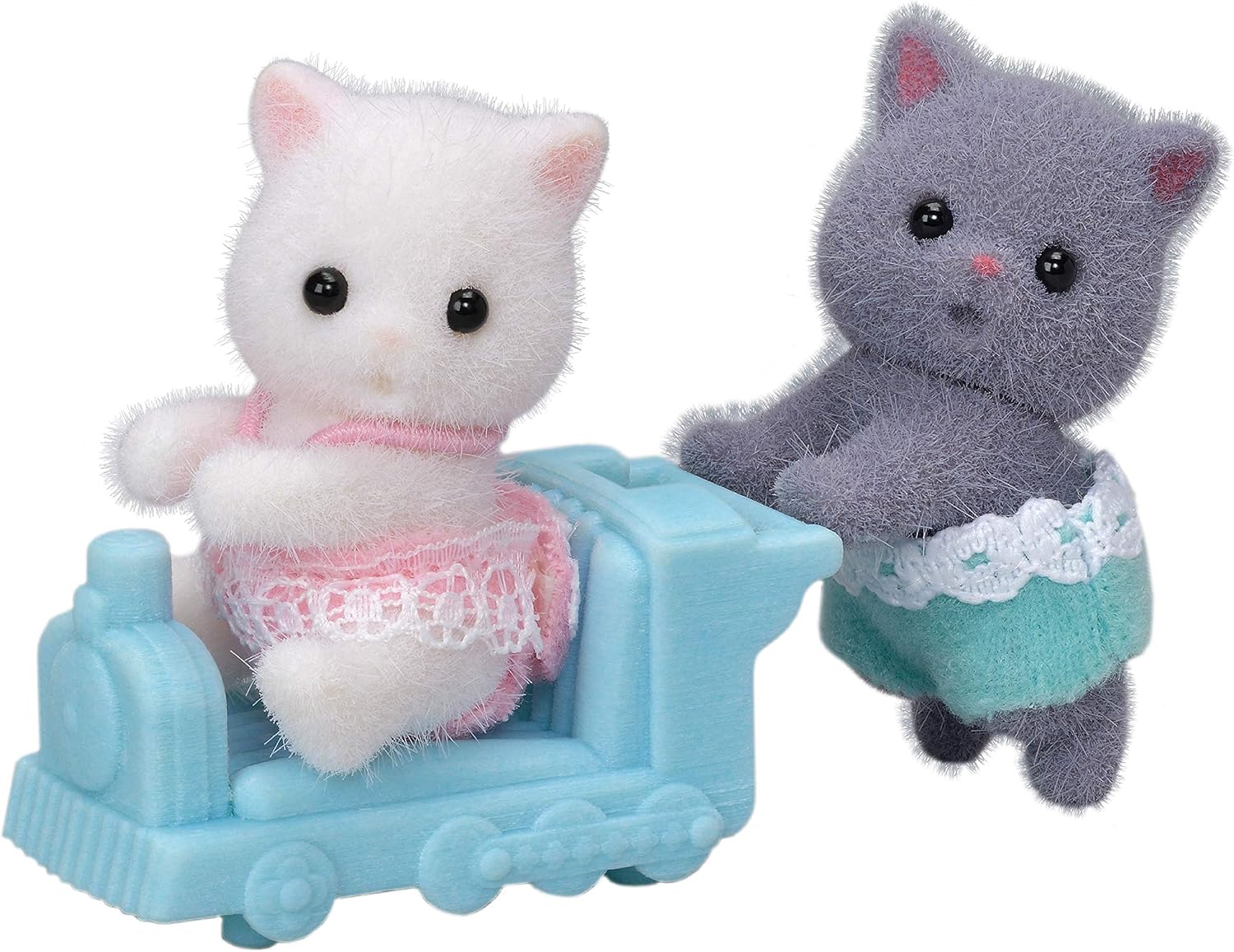 Calico Critters Hopscotch Rabbit Twins - Adorable Bunnies for Endless Imaginative Play. Bring Home the Double the Fun with These Charming Twins!