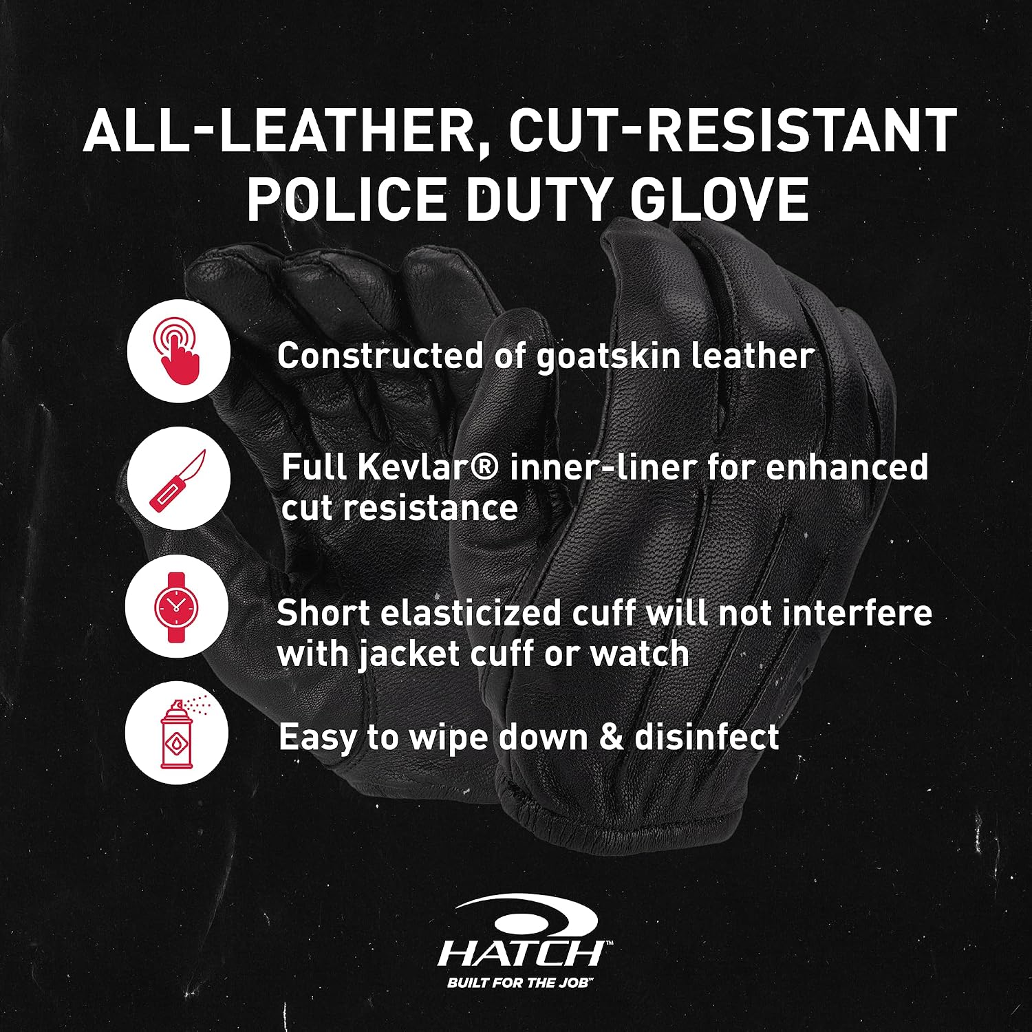 HATCH Resister Cut Resistant Glove with KEVLAR