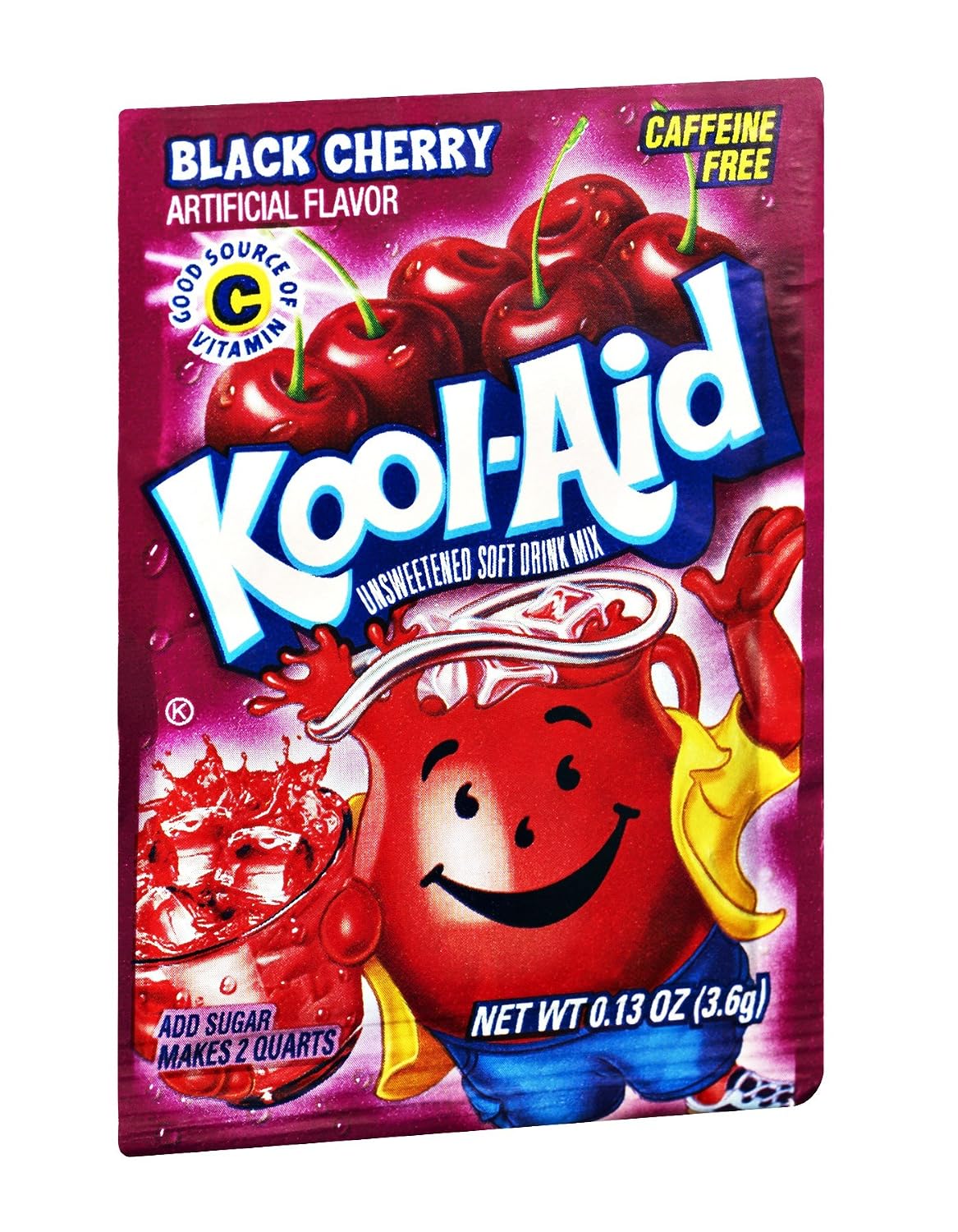 Kool-Aid Drink Mix, Tropical Punch, 19 oz | for Flavorful Hydration and Shareable Refreshment Good Source of Vitamin C, Caffeine Free Gluten Free
