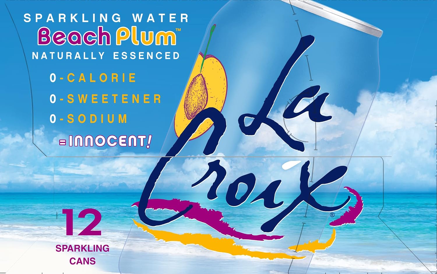 LaCroix Sparkling Water | Pineapple Coconut Flavor | 12-Pack | Naturally Essenced, Zero Calorie, Sodium Free | 12 Fl Oz Cans