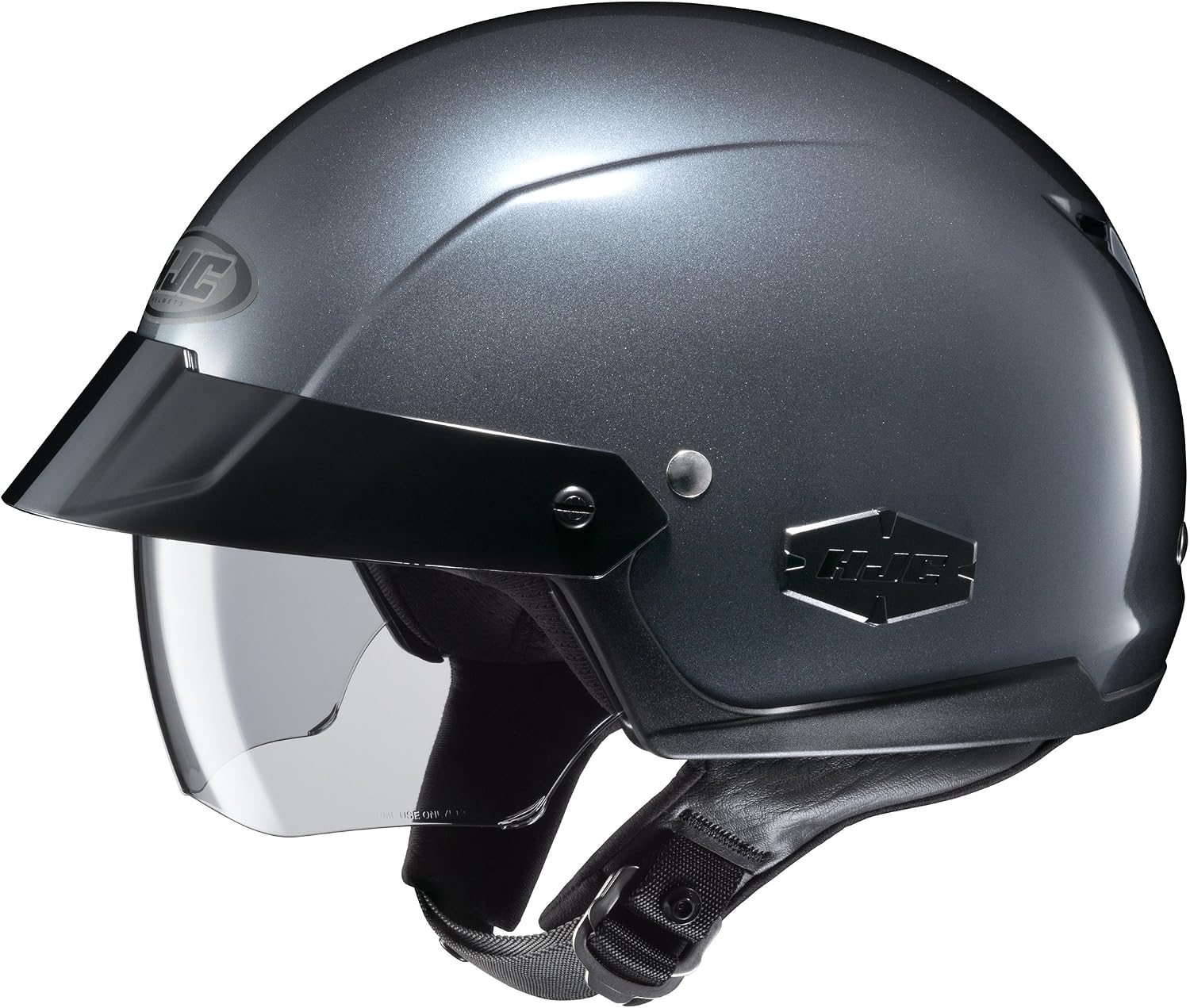 HJC is Men's Cruiser Motorcycle Helmet - Black / Medium
