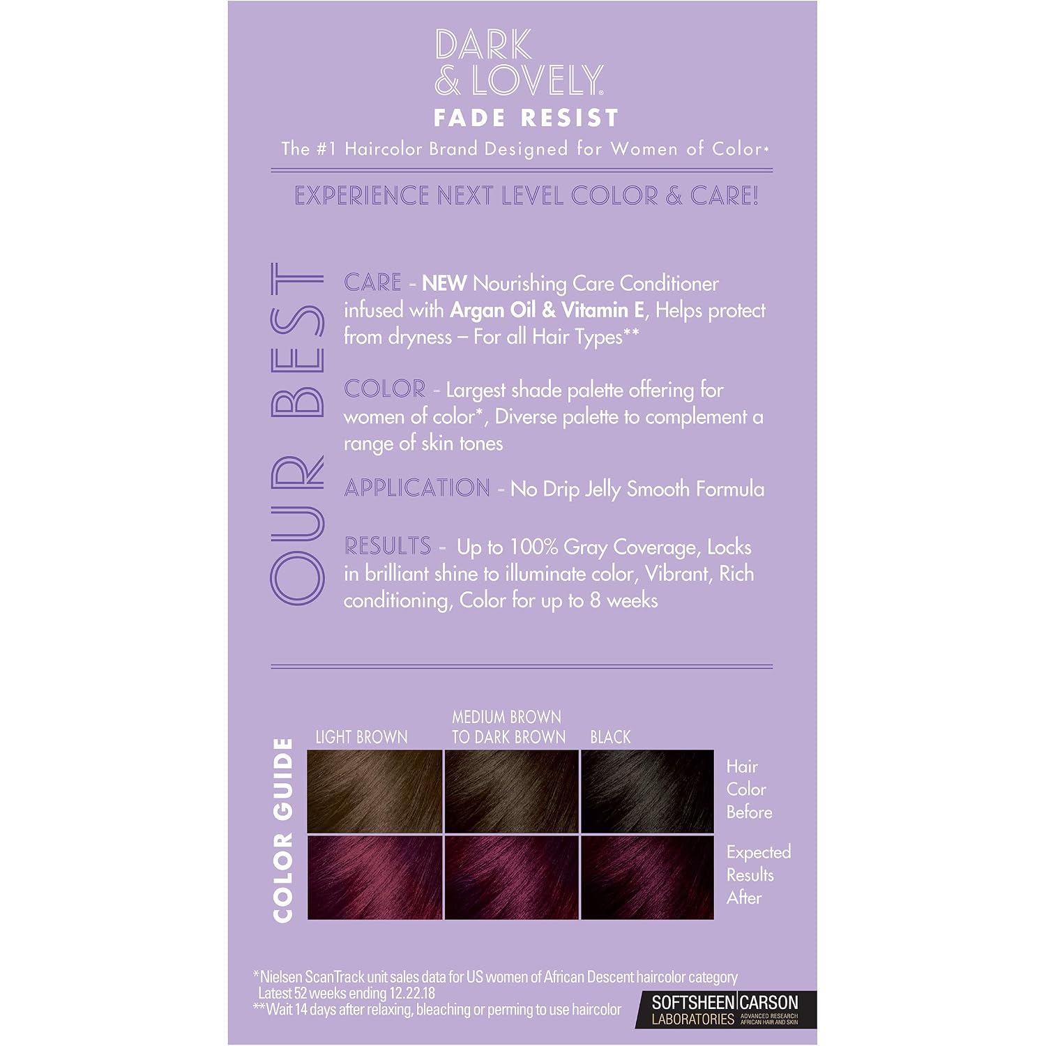 SoftSheen-Carson Dark and Lovely Fade Resist Rich Conditioning Color, Honey Blonde 378