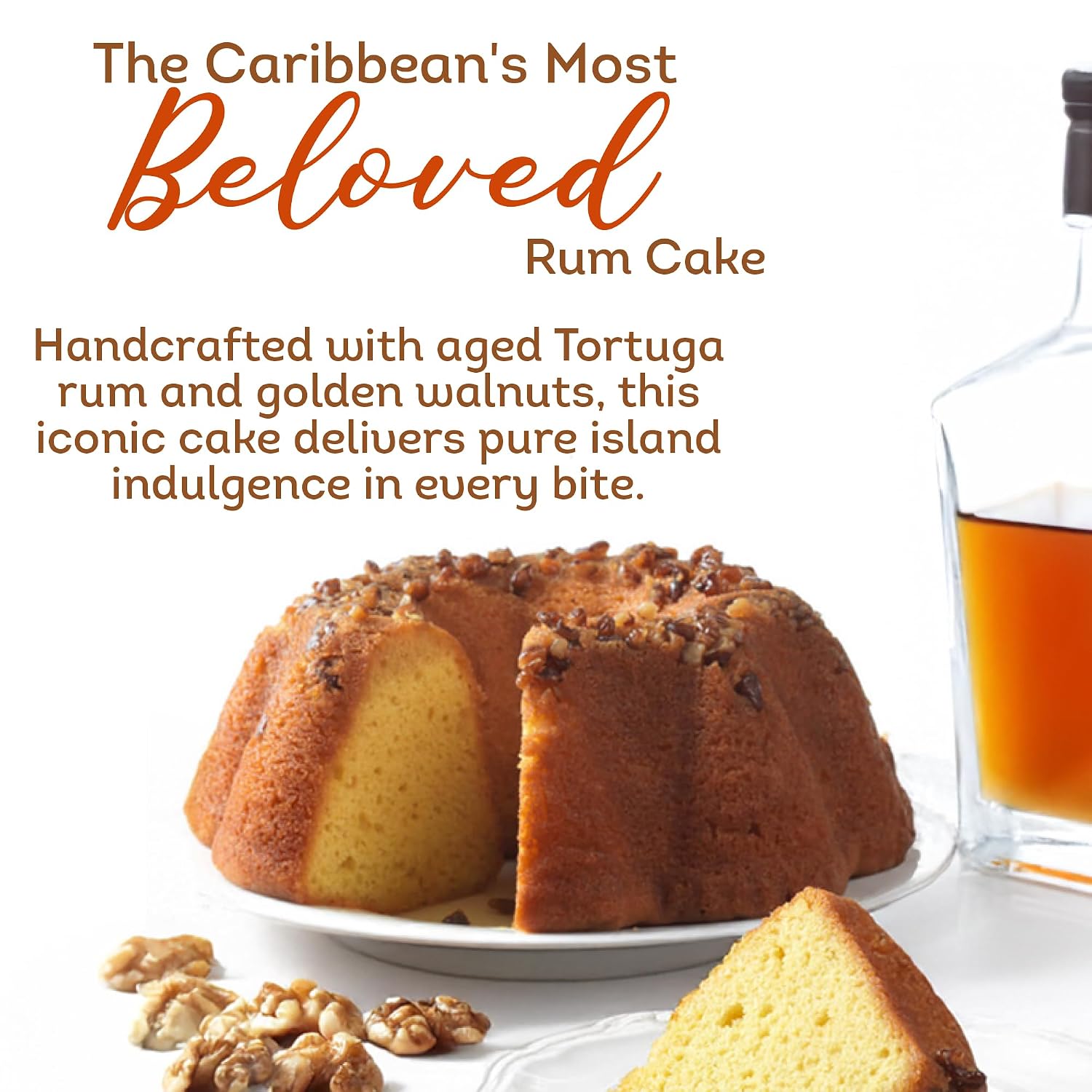 TORTUGA Provenance Rum Cake Variety Pack – 4 oz. - 6 Pack - The Perfect Premium Gourmet Gift for Stocking Stuffers, Gift Baskets