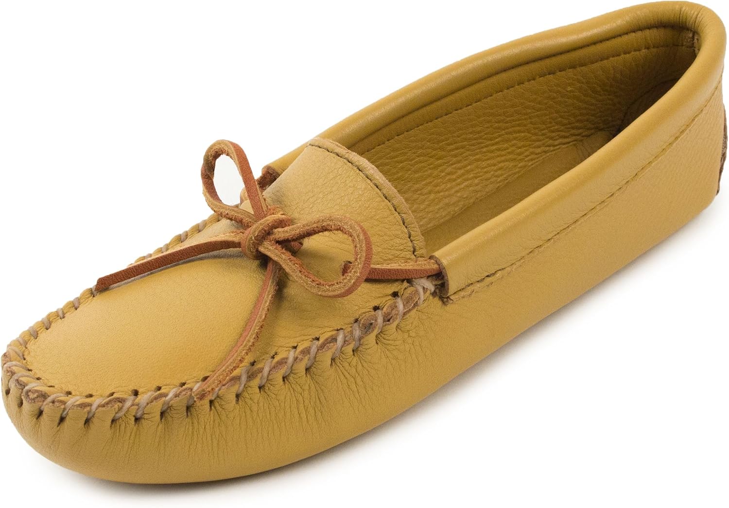 Minnetonka Women's Double Deerskin Softsole Moccasin