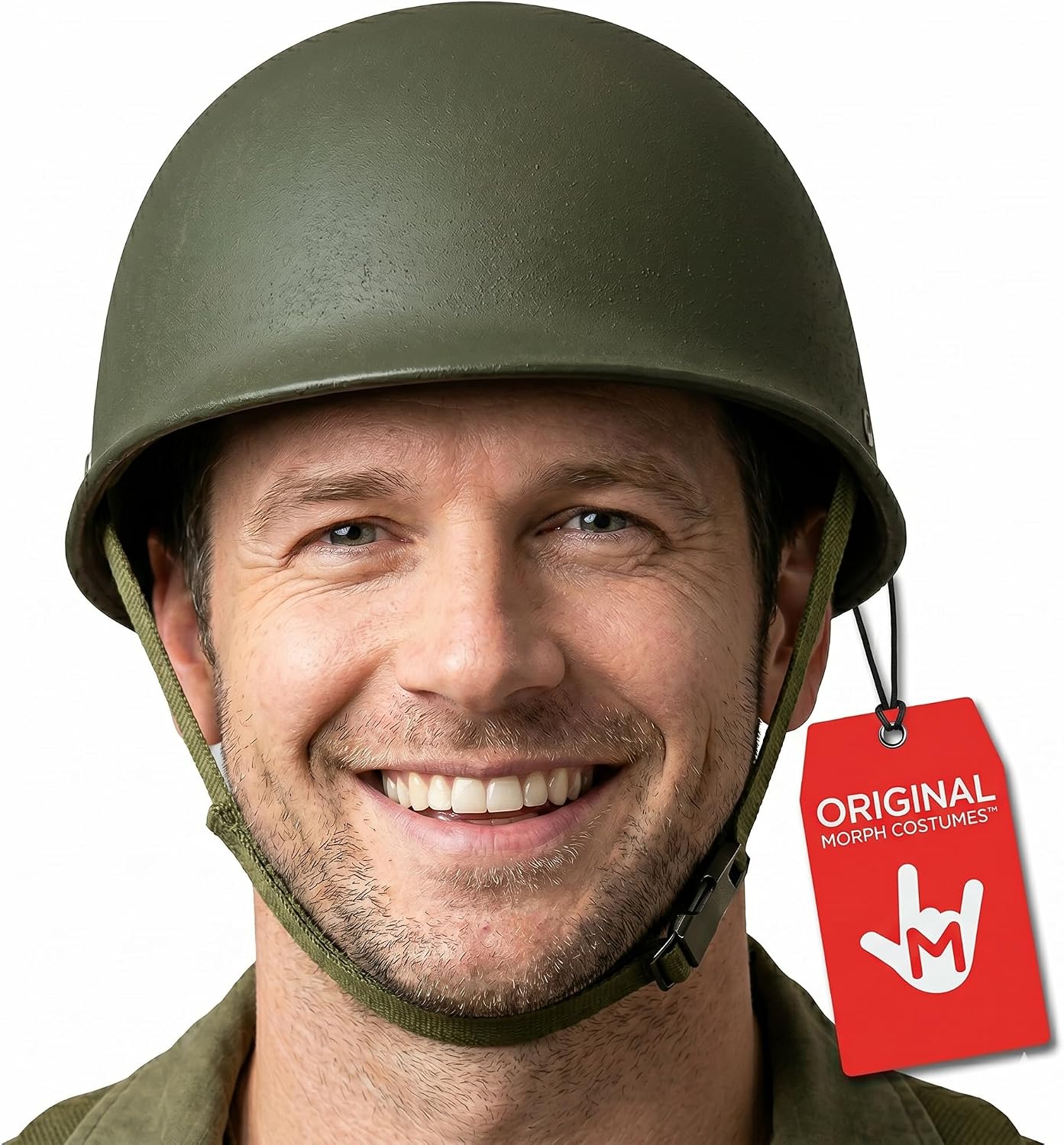Nicky Bigs Novelties Military Helmet, US Army Helmet, WW2 Helmets, Army Hat, Green Helmets, US Soldier Costume