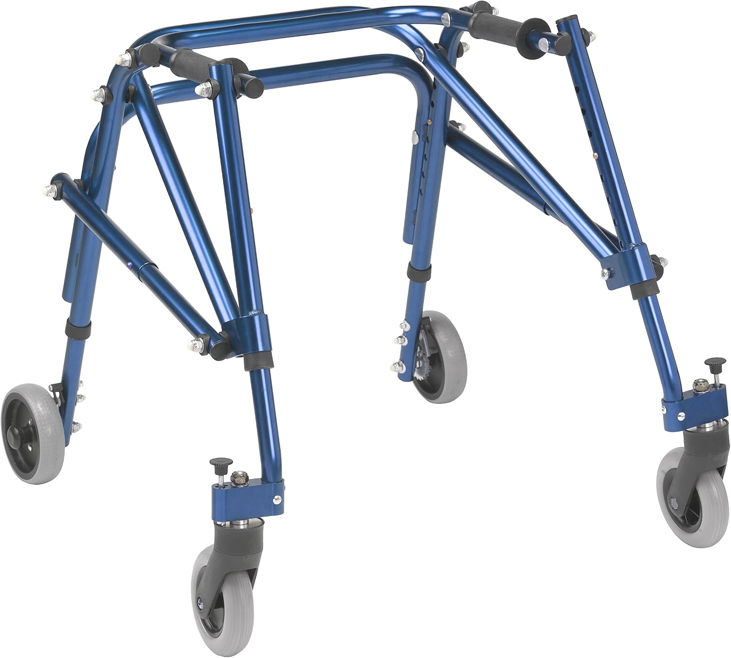Inspired by Drive KA2200-2GKB Nimbo Posterior Walker, Knight Blue | Pediatric Posterior Walker Offers Lightweight, Adjustable Support to Help Children Build Walking Confidence