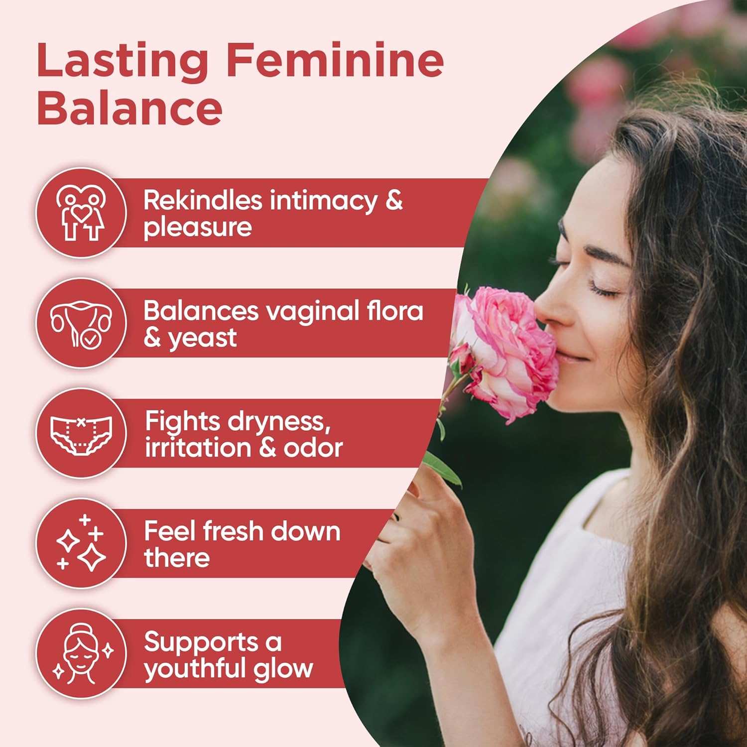BB Company Radiancy | Vaginal Probiotics for Vaginal Dryness, pH Balance | Fights Itch, Odor | Anti-Aging | Hyaluronic Acid, Probiotics, Vitamin C