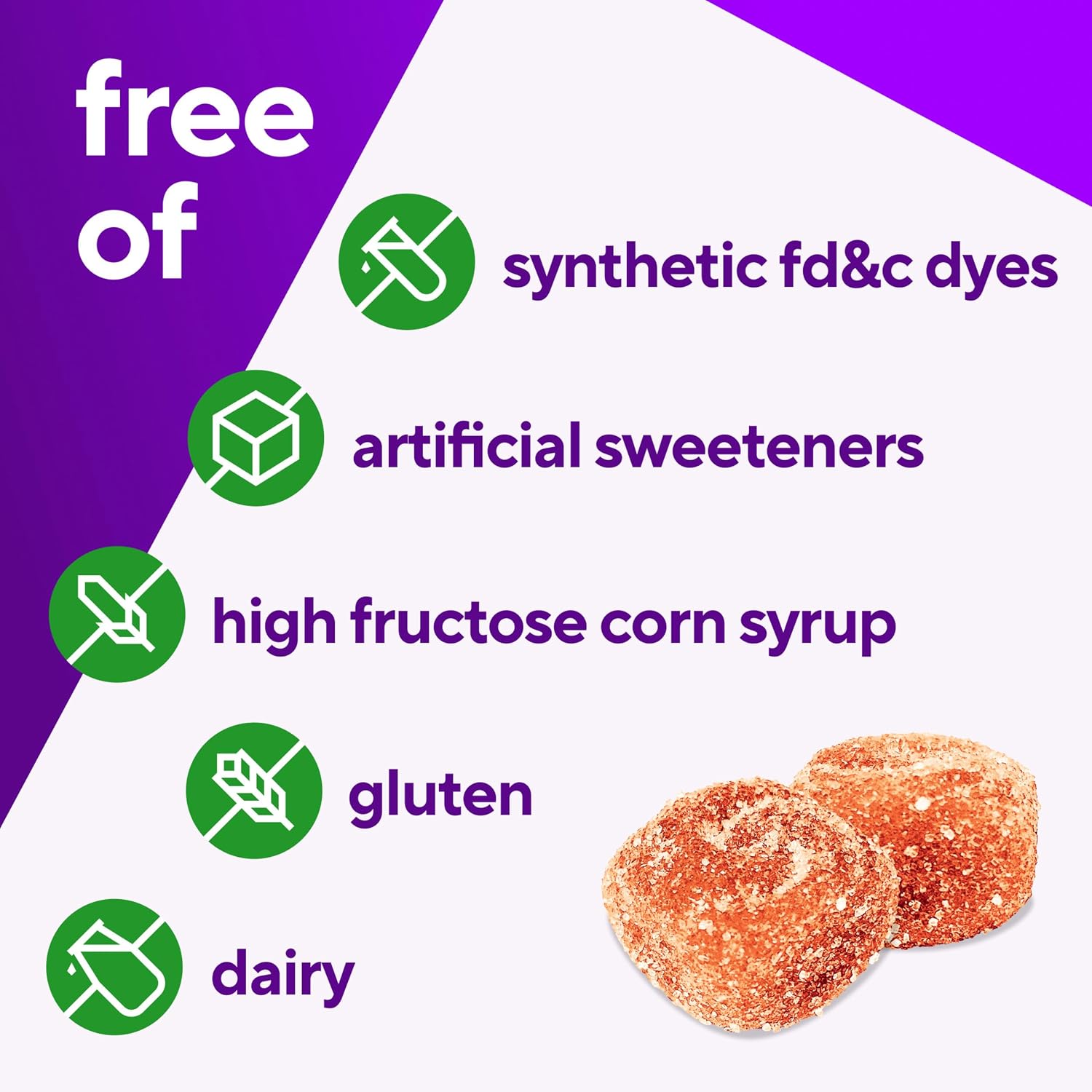 Vitafusion Zinc and Vitamin C Gummies | 90 Gummy Vitamins