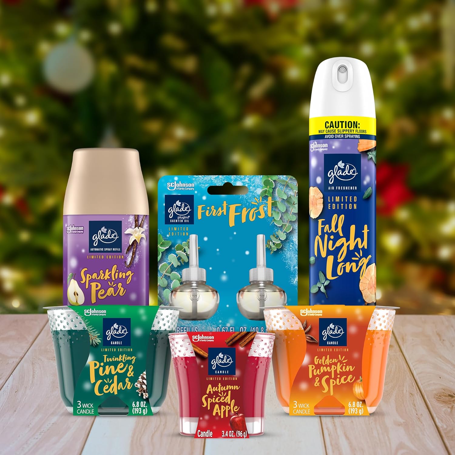 Glade Air Freshener Room Spray, Fall Night Long, 8.3 oz, 2 Count