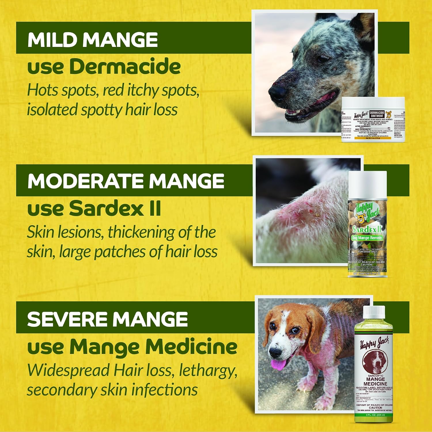 Mange Medicine & Treatment for Dogs & Horses, 8 oz | Soothing Itch Relief, Treats Severe Mange, Fungi, Allergies, Eczema, Most Dog Skin Irritation