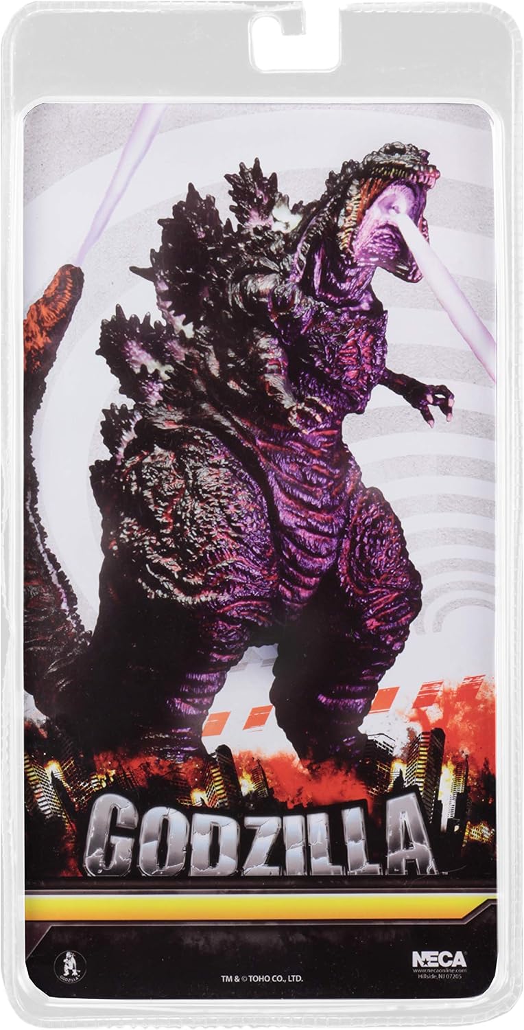NECA 12" Head-to-Tail Action Figure, Atomic Blast Shin Godzilla (2016), Brown