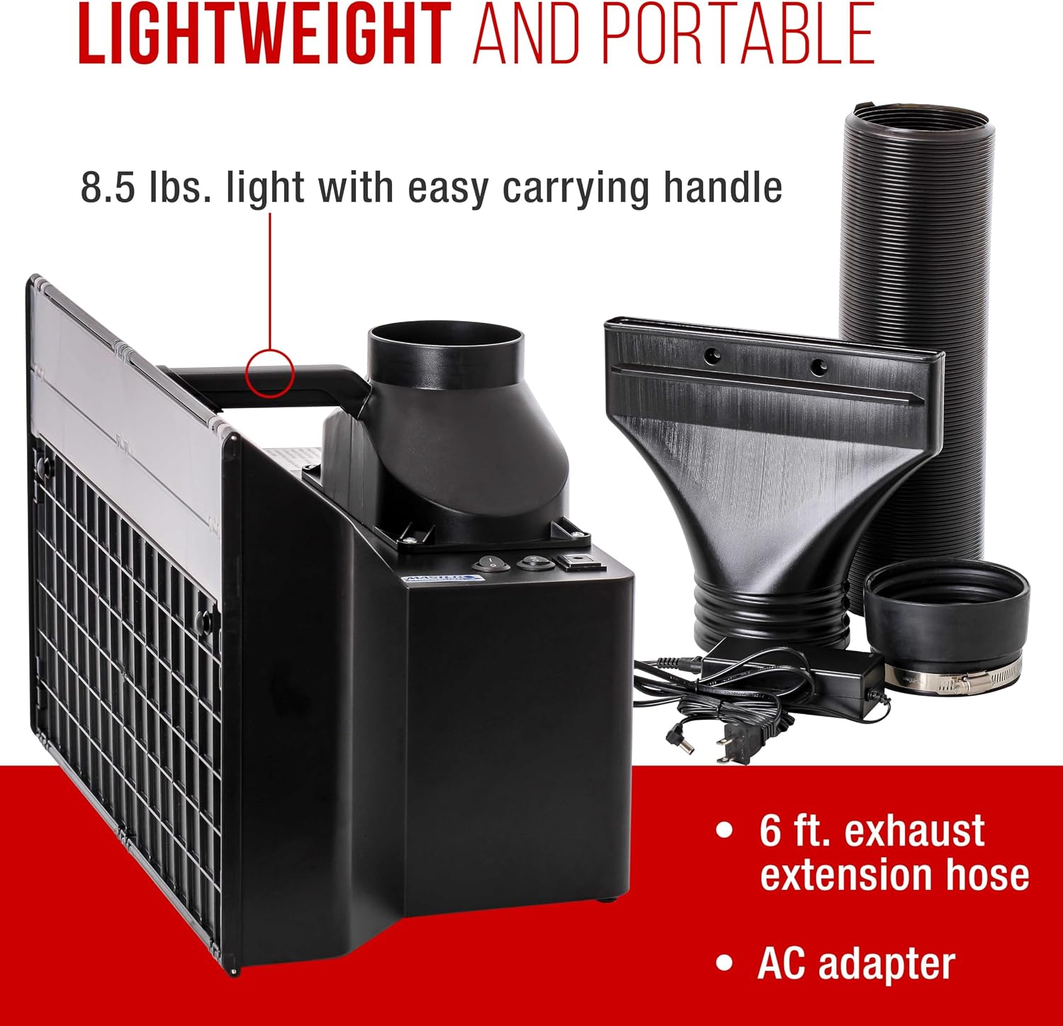 Master Airbrush Large Portable Airbrush Spray Booth Station with LED Lights