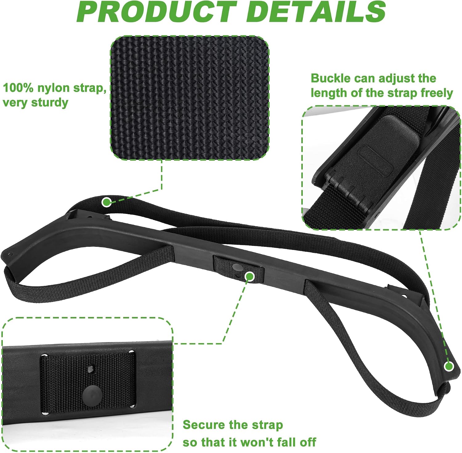 10L0L Golf Cart Bag Holder for Club Car DS 1987-Up Gas & Electric