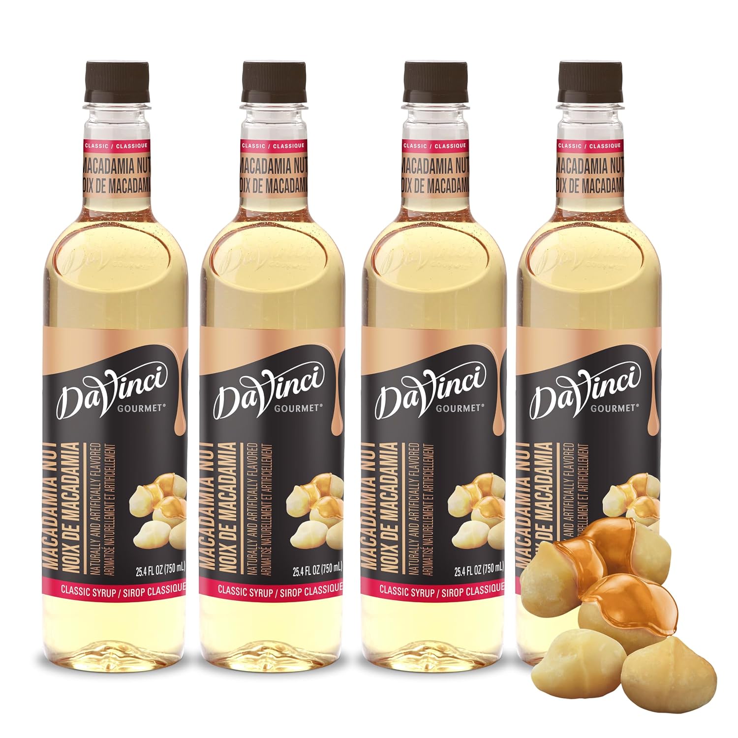 DaVinci Gourmet Classic Strawberry Syrup, 25.4 Fluid Ounces, Kosher, 1 Count
