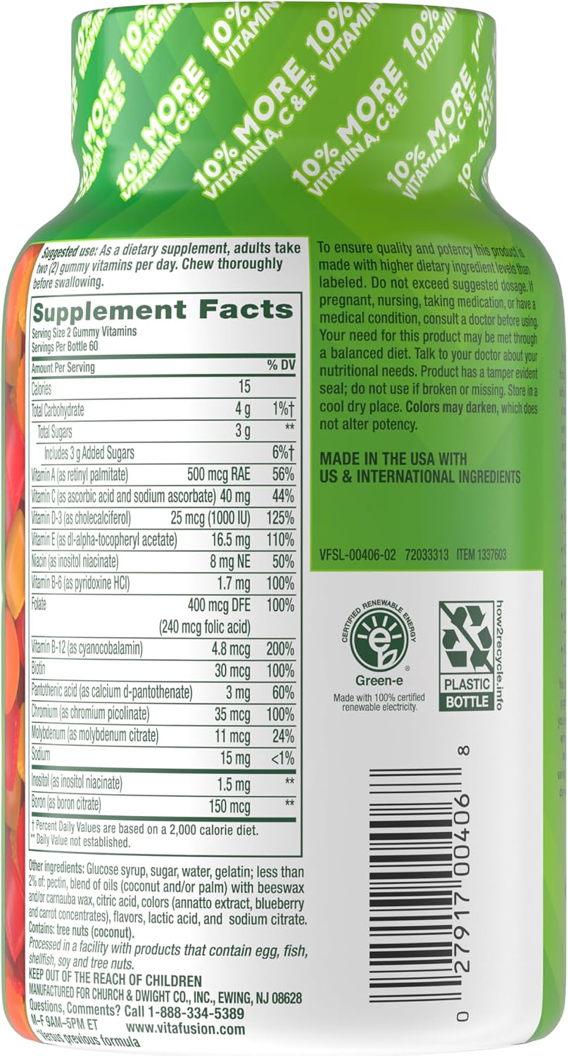 Vitafusion Multivitamin Gummies | 150 Multivites for Adult Men and Women