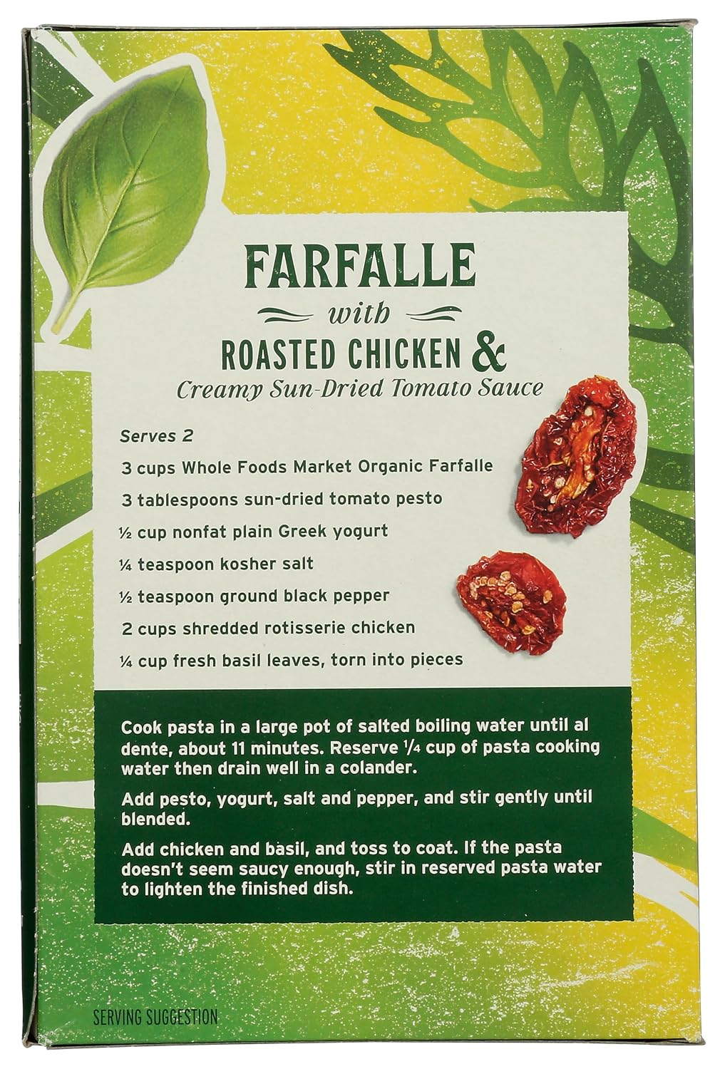 Whole Foods Market, Organic Farfalle, 16 Ounce