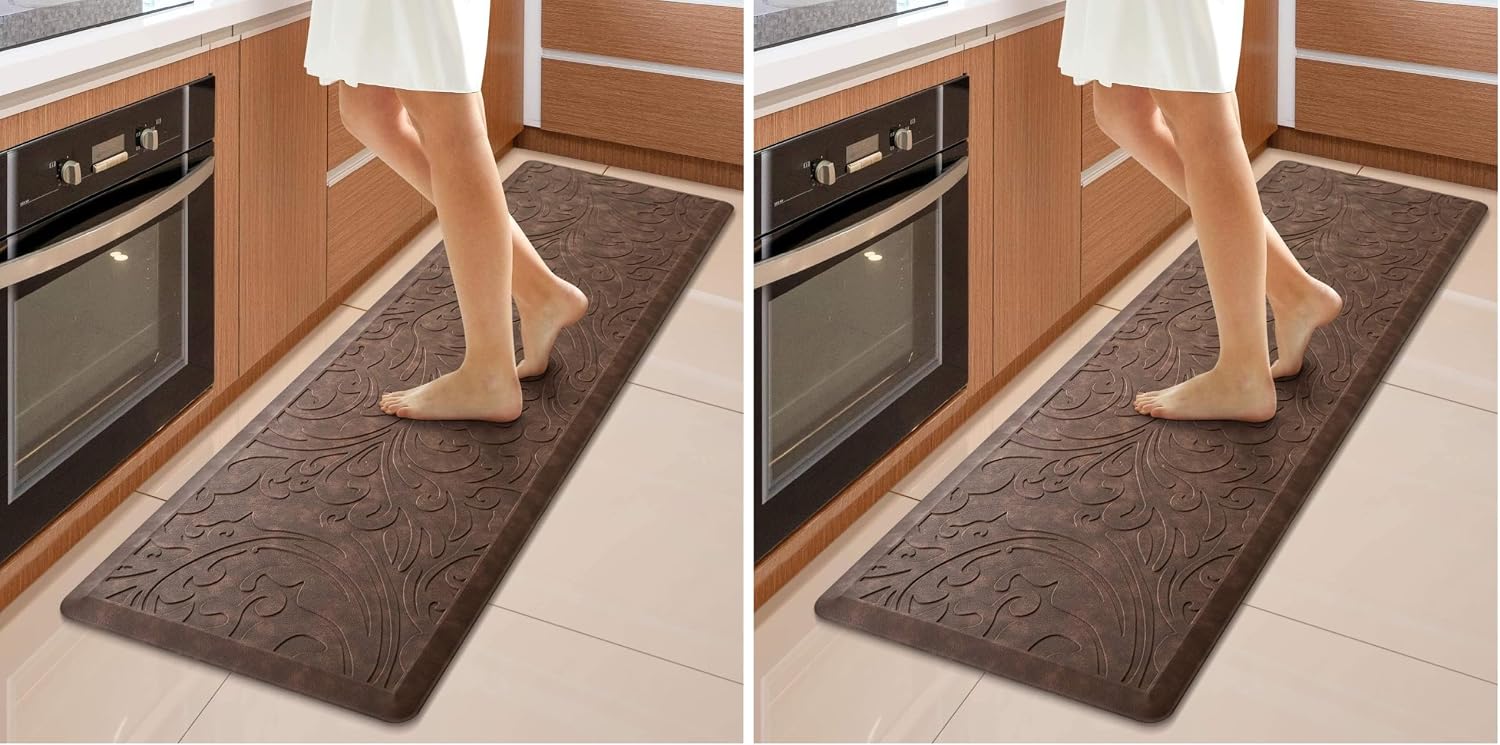 Kitchen Mat Cushioned Anti-Fatigue Comfort Standing Mat Rug for Home,Office