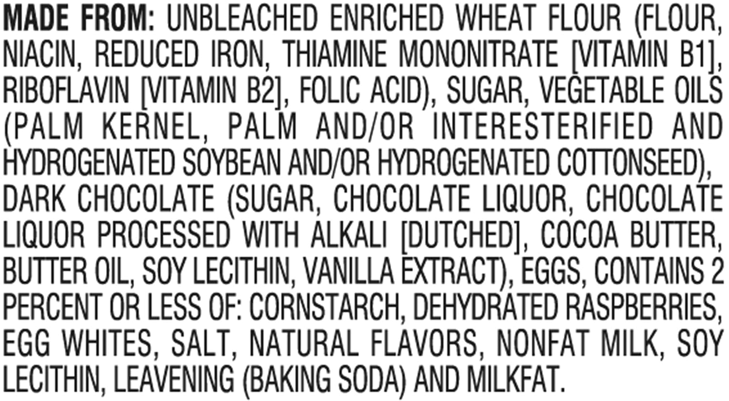 Pepperidge Farm Milano Cookies, Dark Chocolate, 20 Packs Tub, 2 Cookies Per Pack