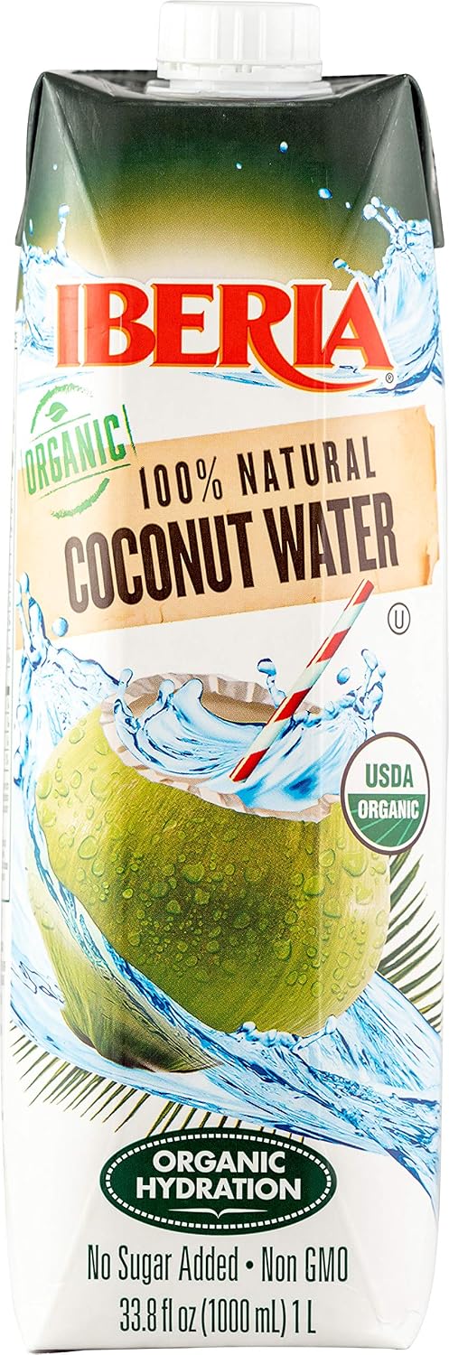 Iberia Organic Coconut Water, 1 Liter
