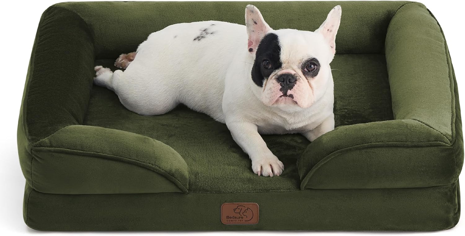 Bedsure Orthopedic Dog Beds Large Sized Dog with Removable Washable Cover