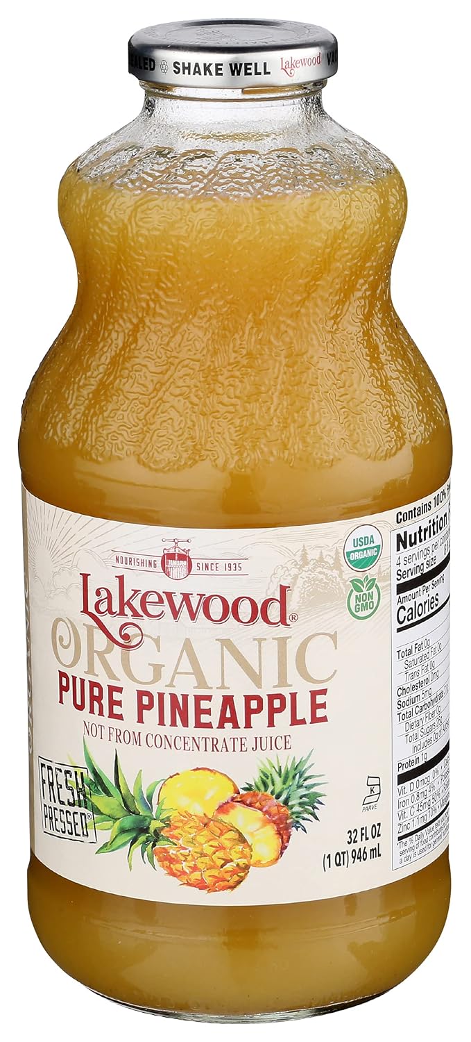 Lakewood Organic Black Cherry Concentrate Juice, 12.5 Ounce (Pack of 6)