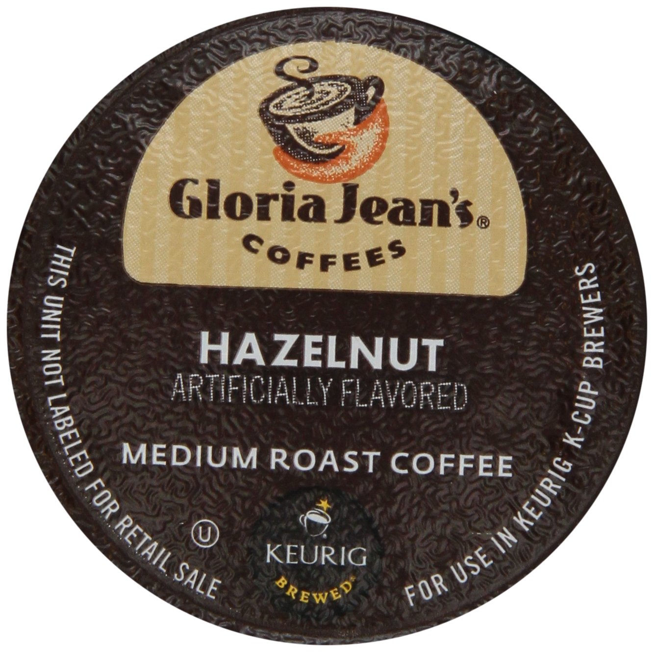 Gloria Jean's Coffees Butter Toffee, Single-Serve Keurig K-Cup Pods, Flavored Medium Roast Coffee, 24 Count (Pack of 1)