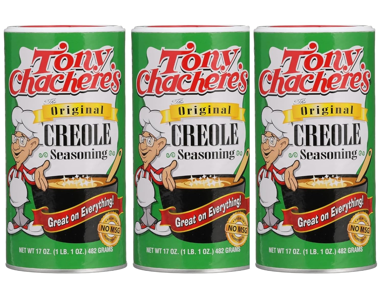 Tony Chachere Seasoning Blends, Variety Pack, 4 Count