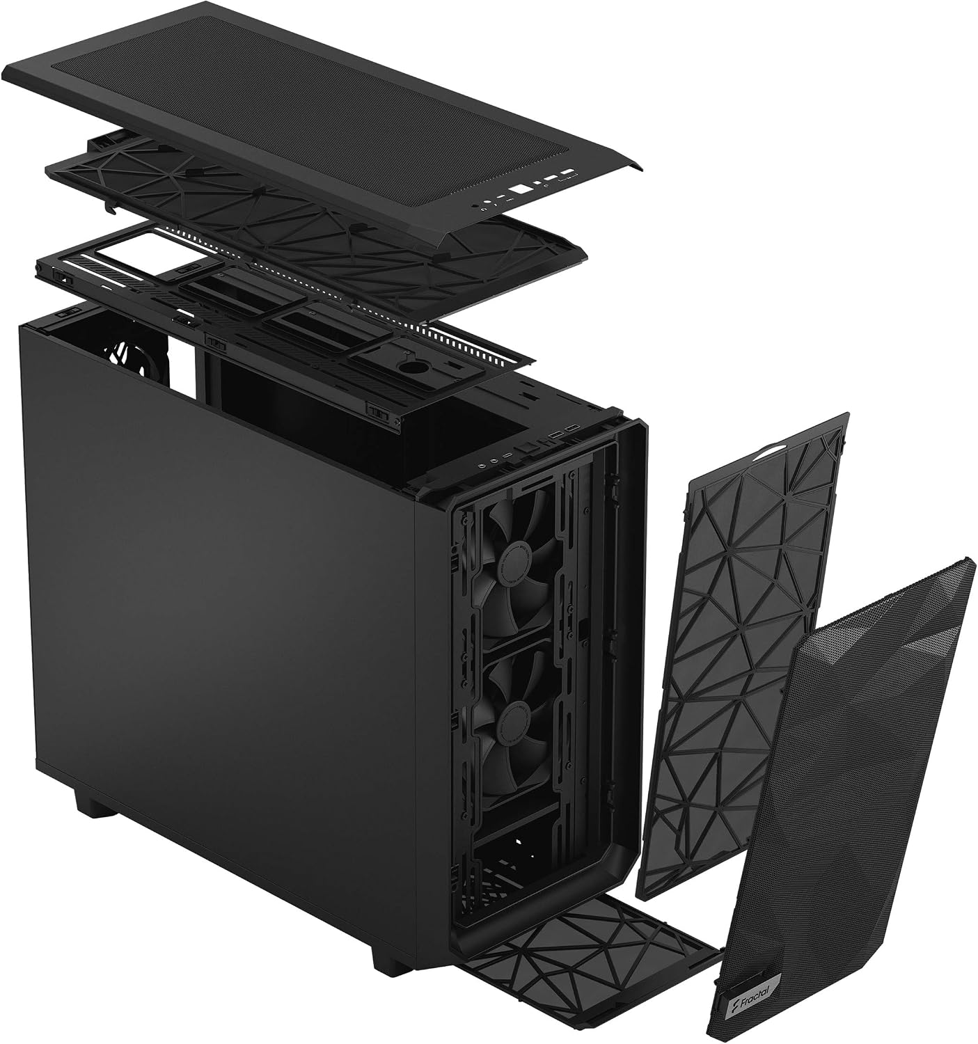Fractal Design Meshify 2 Black ATX Flexible Mid Tower Computer Case