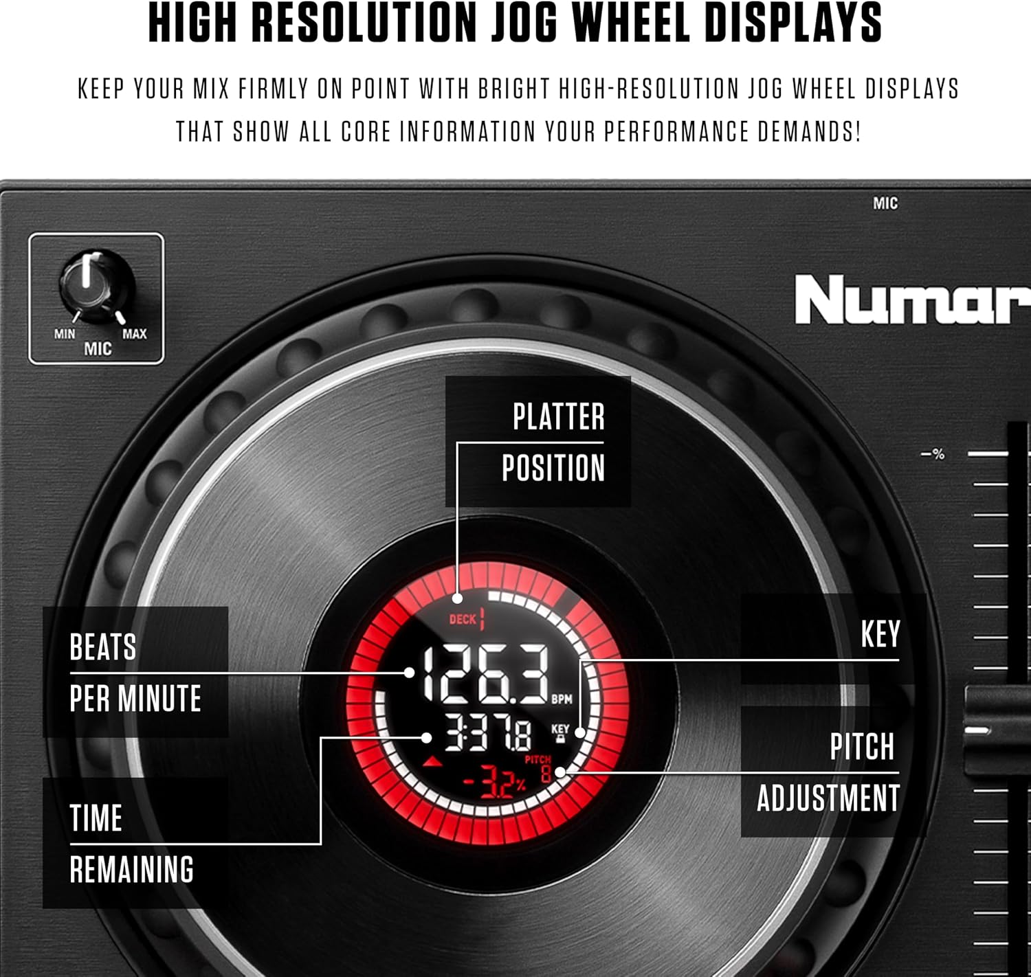 Numark Mixtrack Platinum FX DJ Controller
