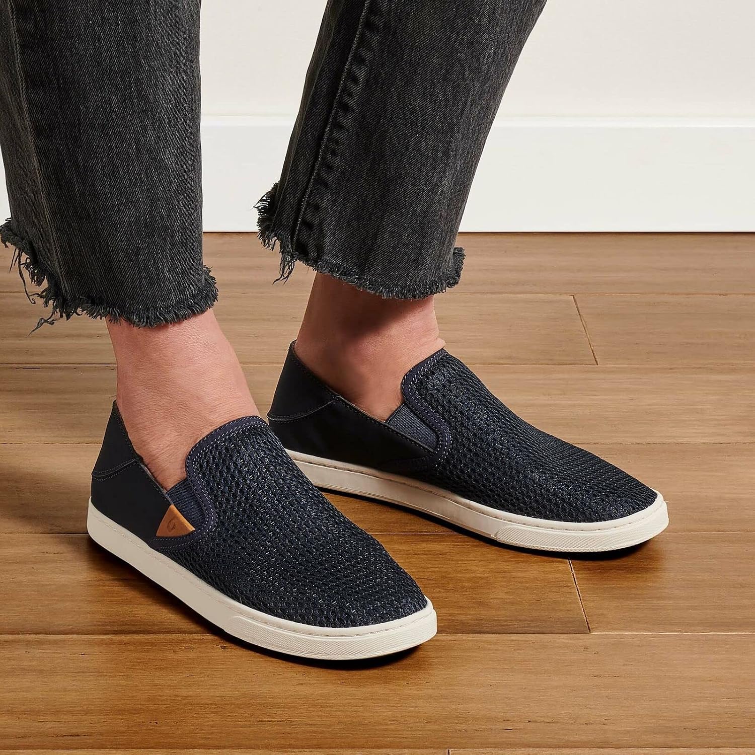 OluKai Pehuea Women's Slip On Sneakers, Casual Everyday Shoes