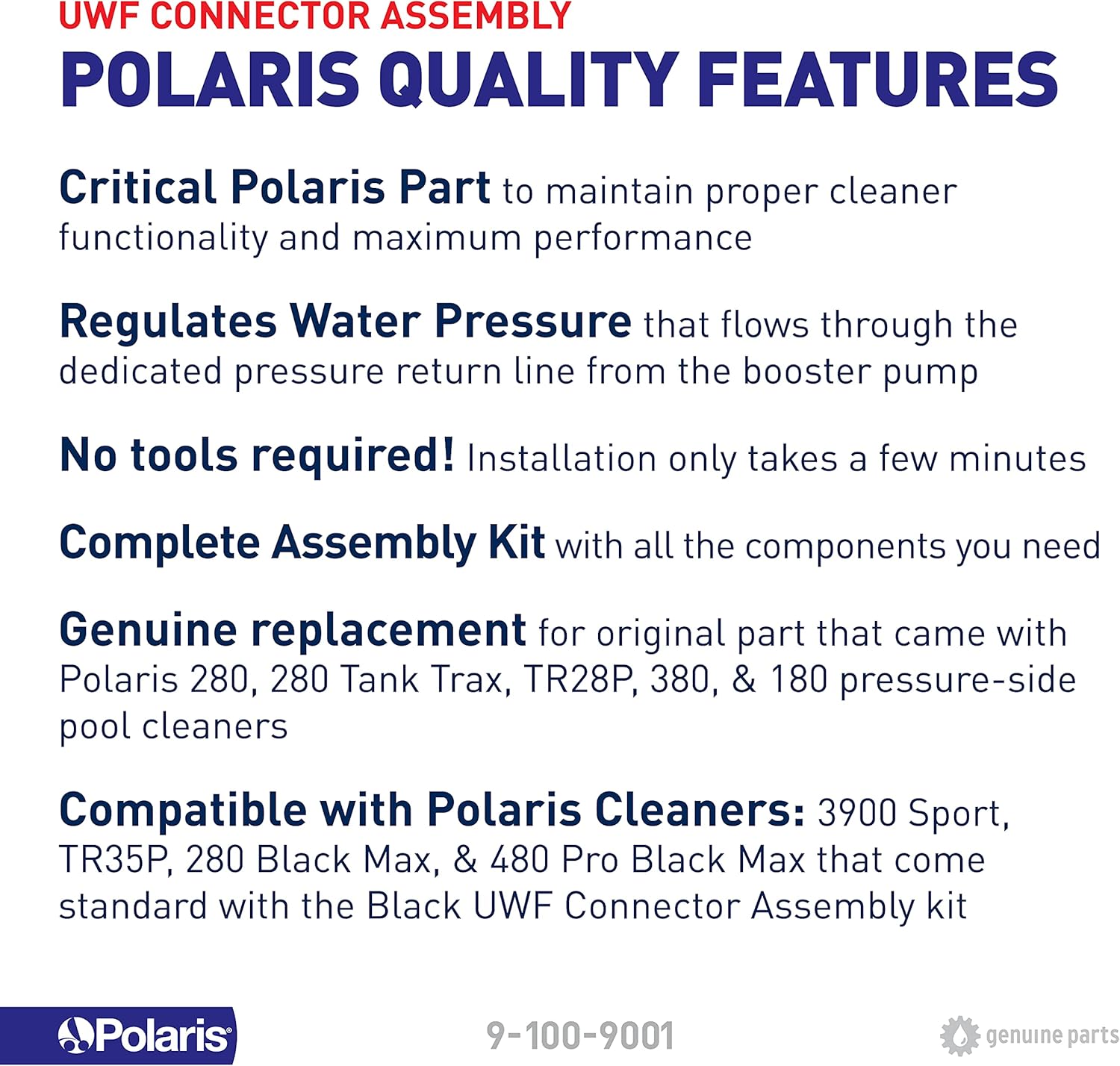 Polaris UWF Connector Assembly