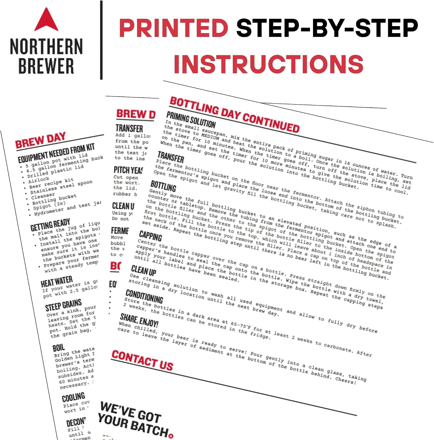 Northern Brewer - Brew. Share. Enjoy. HomeBrewing Starter Set, Equipment and Recipe for 5 Gallon Batches (Hank's Hefeweizen)