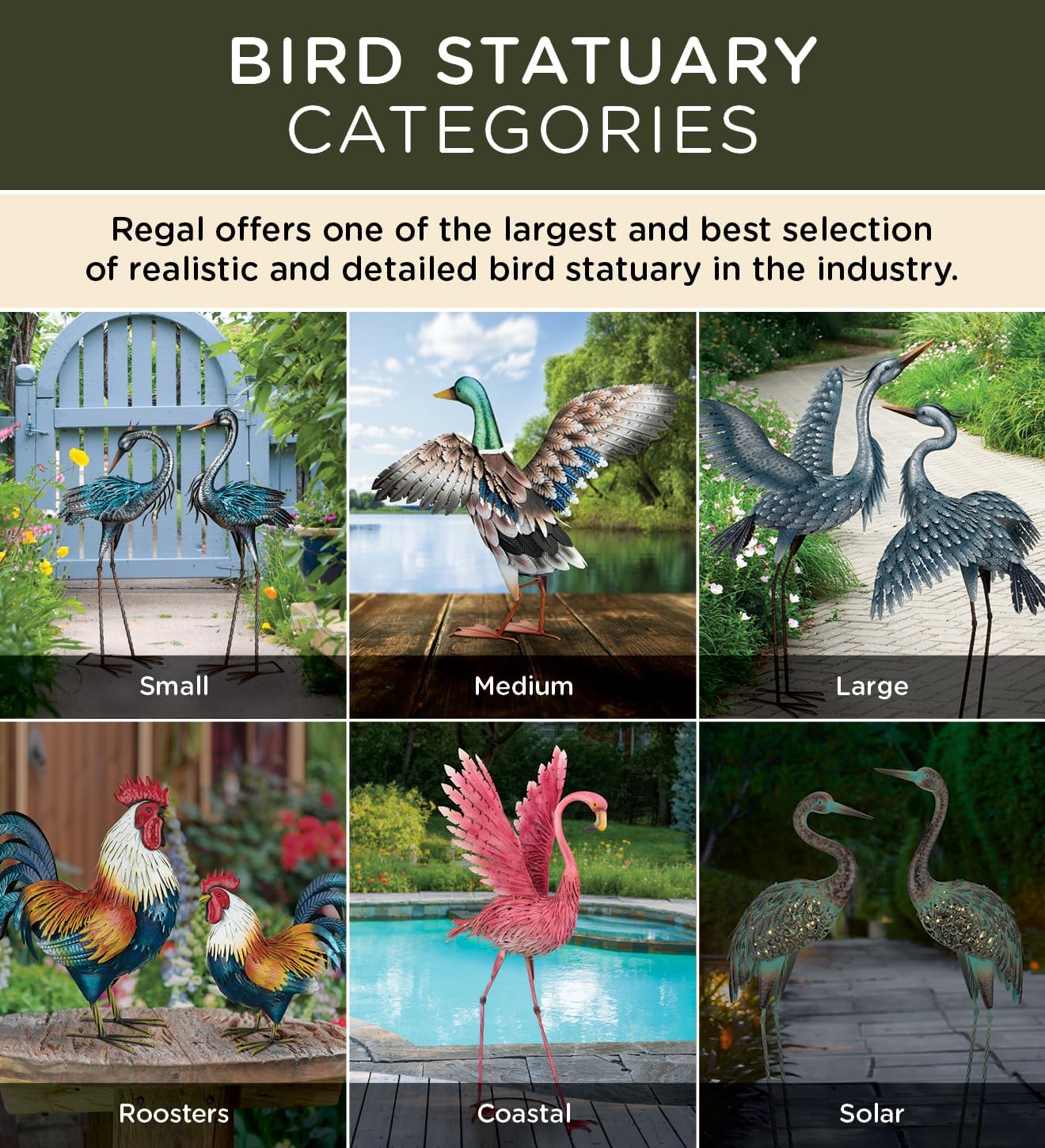 Regal Art & Gift Bird Bouncie, Hand-Painted Metal Spring Garden Decor