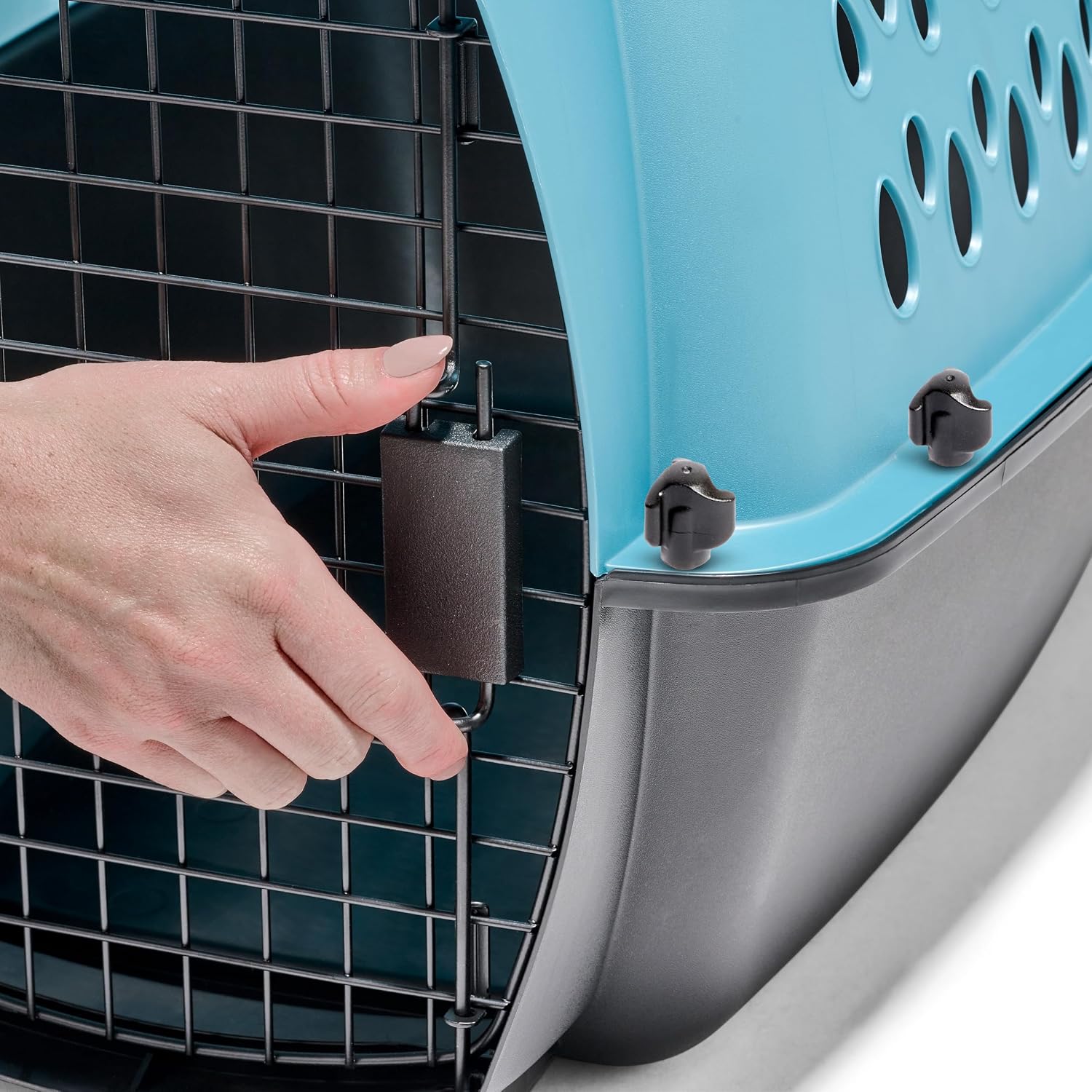Petmate Fashion Vari Kennel, 19", for Dogs Up to 10 Lbs, 19.1"L x 12.6"W x 10.0"H, Made in USA
