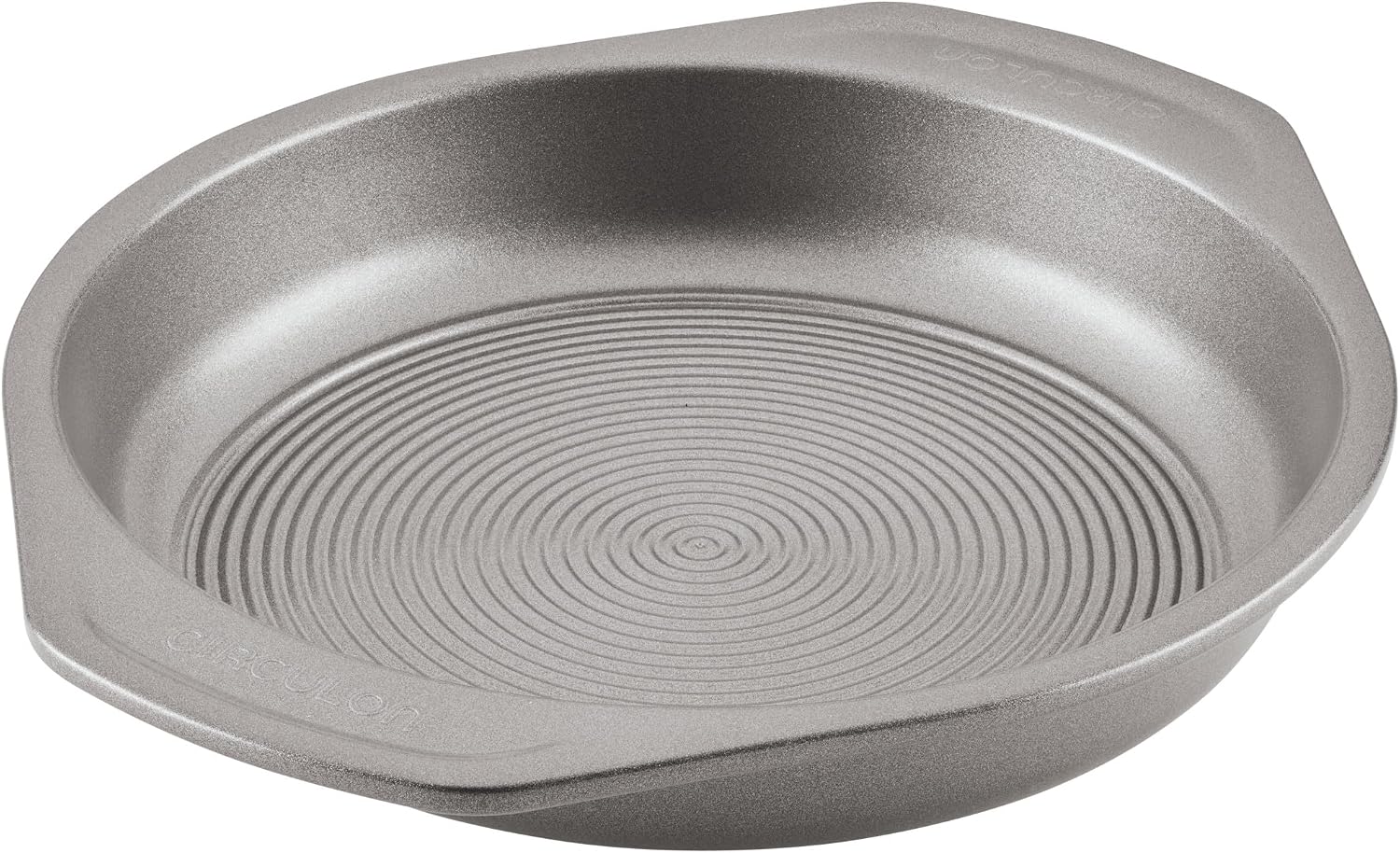 Circulon Total Nonstick Baking Pan / Nonstick Cake Pan, Round - 9 Inch, Gray