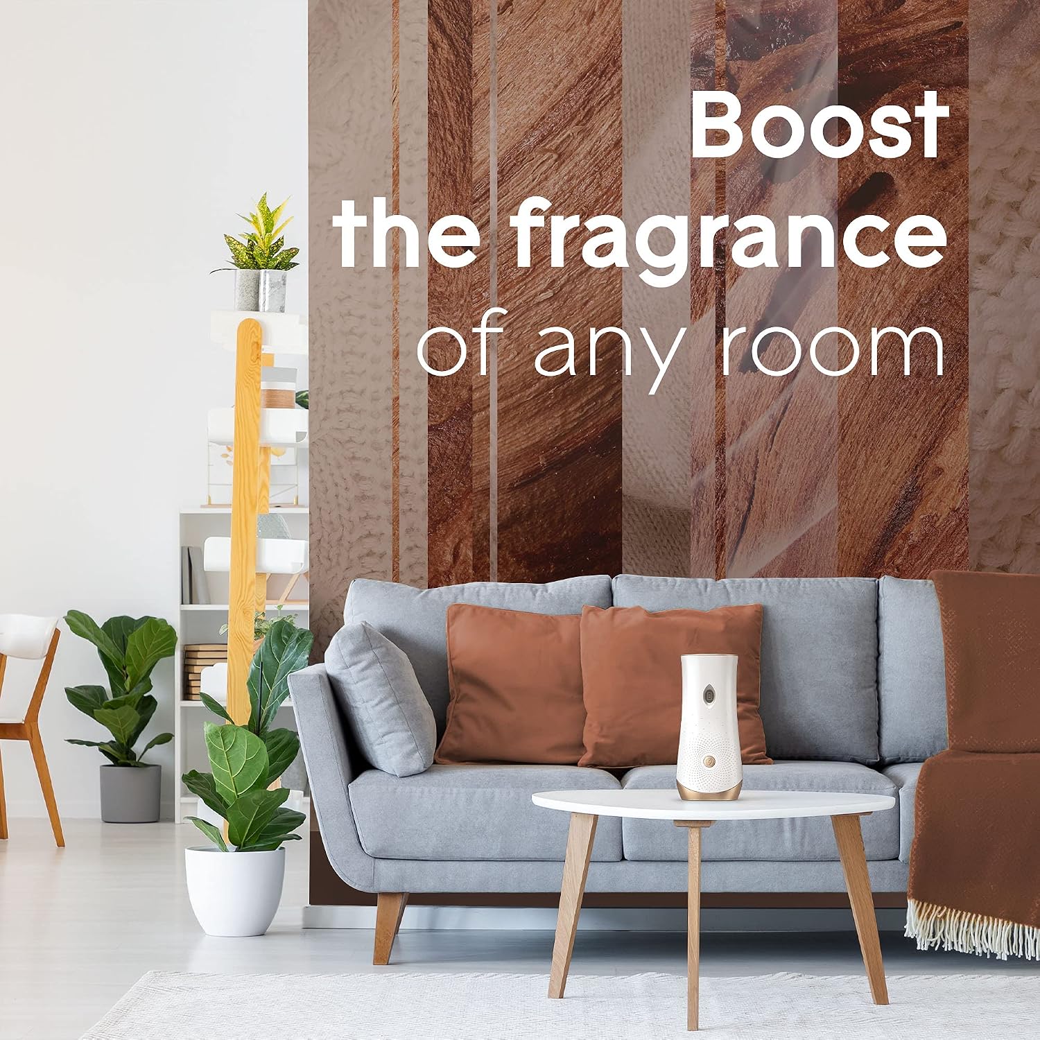 Glade Automatic Spray Refill, Air Freshener for Home and Bathroom, Cashmere Woods, 6.2 Oz
