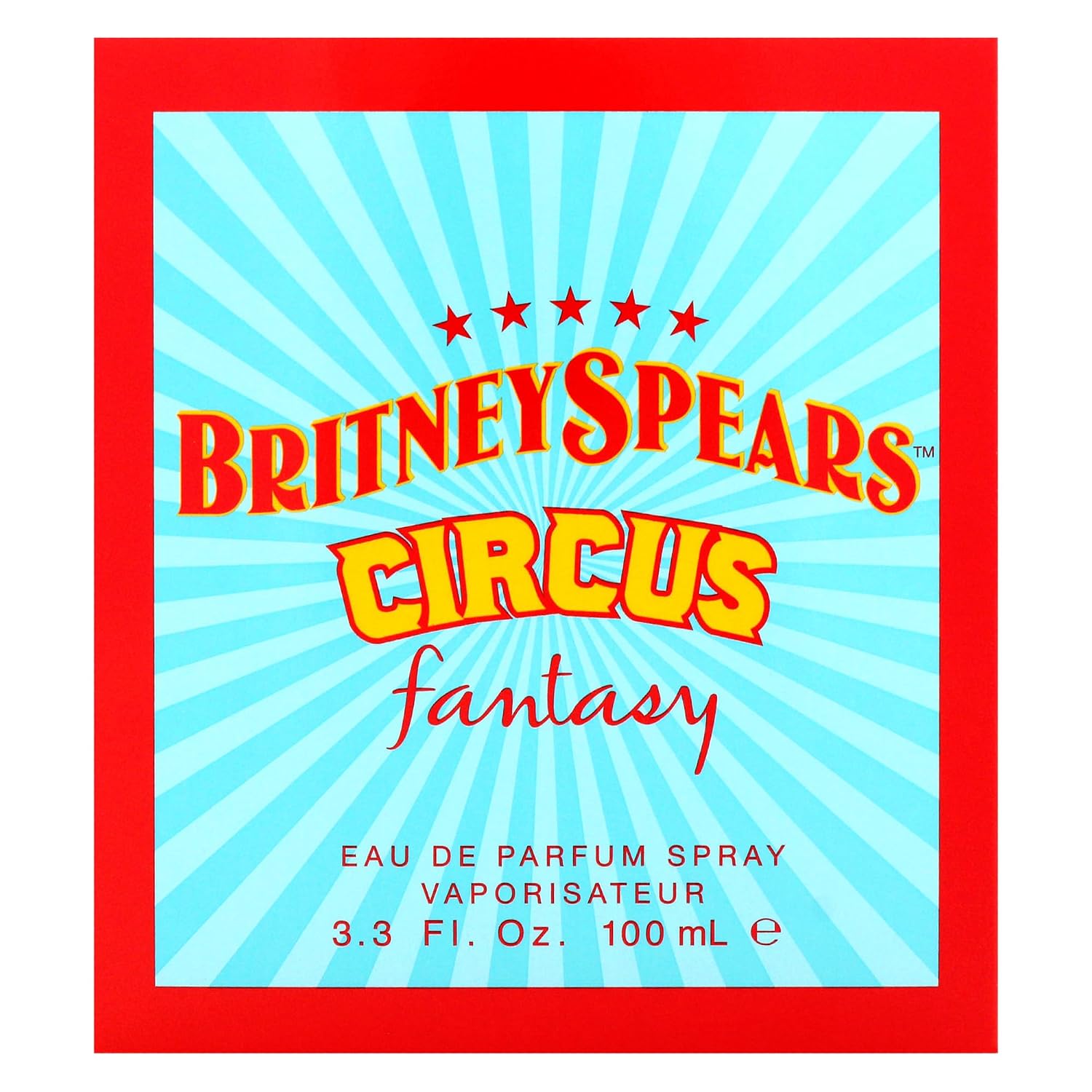 Britney Spears Circus Fantasy Eau De Parfum Spray for Women, 3.3 Ounce