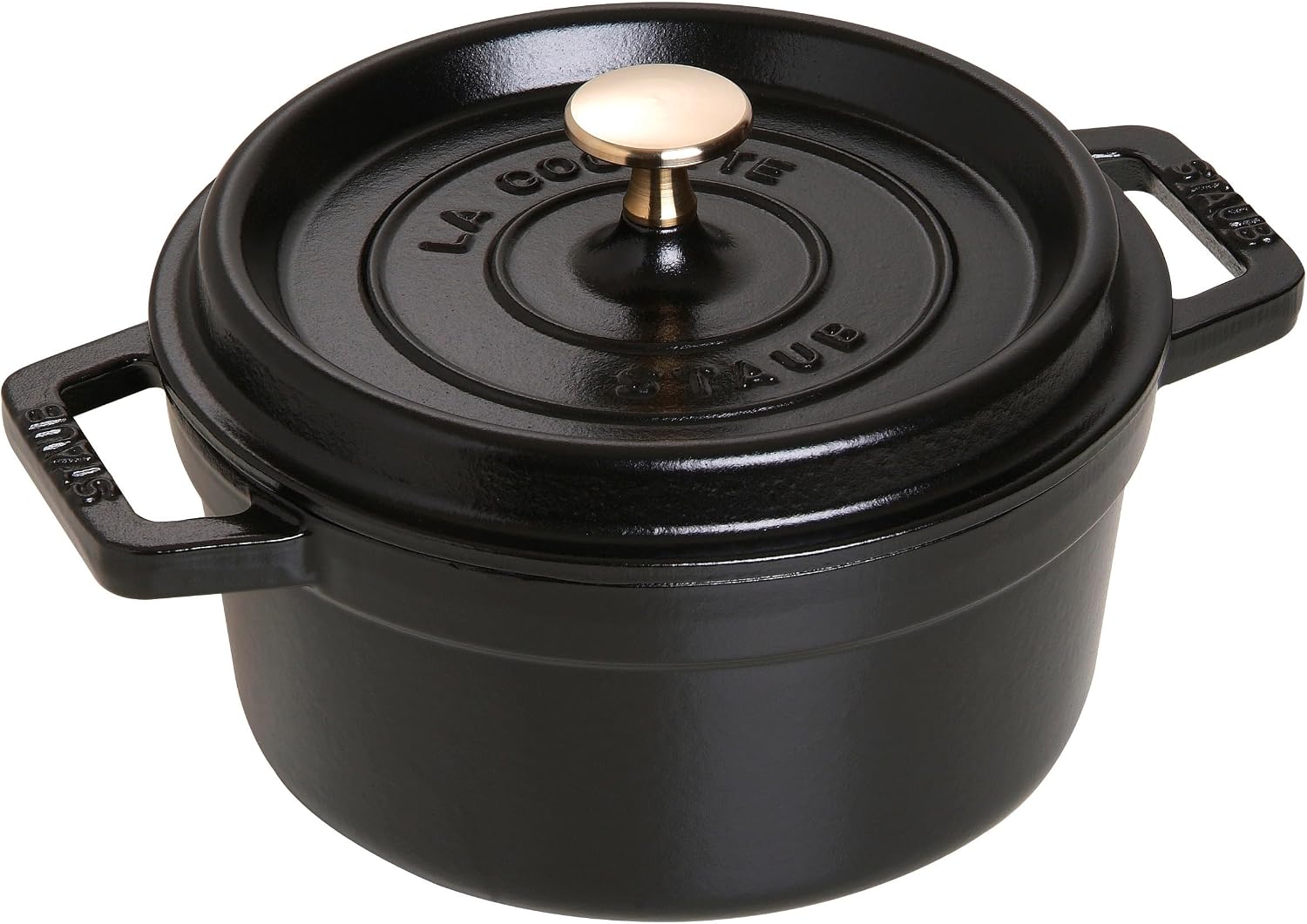 Staub Round Cocotte - 5.5Qt - Grenadine