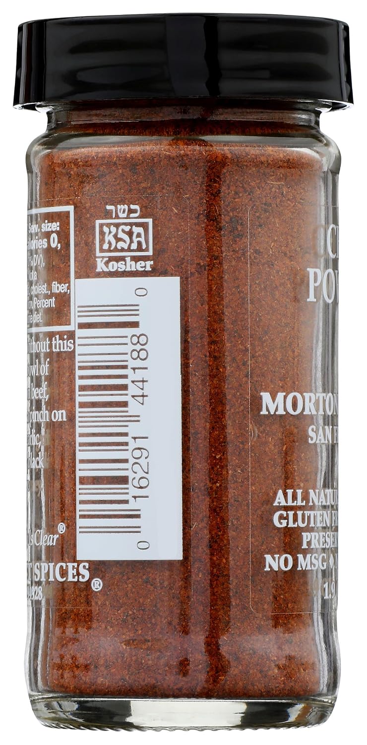 Morton & Bassett Cayenne Pepper, 1.8 oz – Non-GMO, Salt-Free, Bold and Spicy for Heat, Sauces & Mexican Cuisine