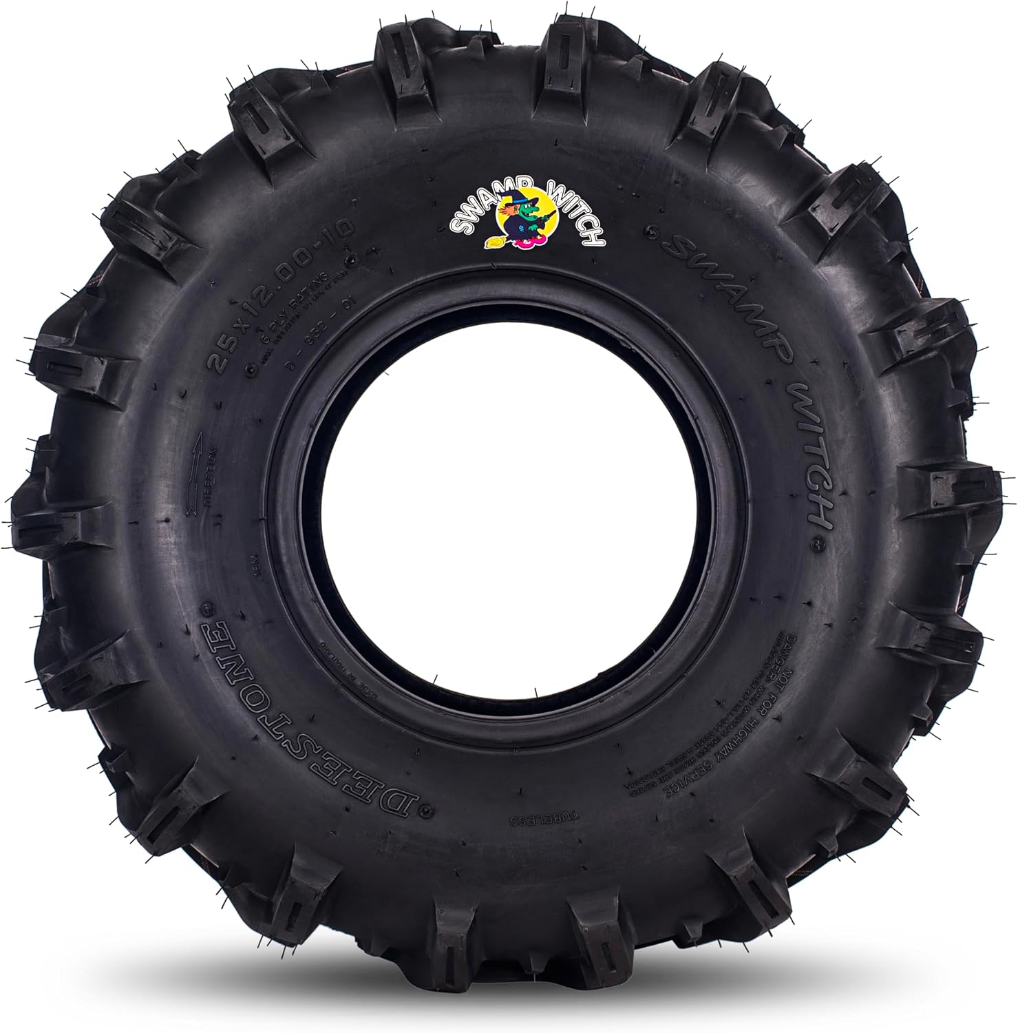 Deestone Swamp Witch D932 ATV/UTV Tire 25/12-10 48J