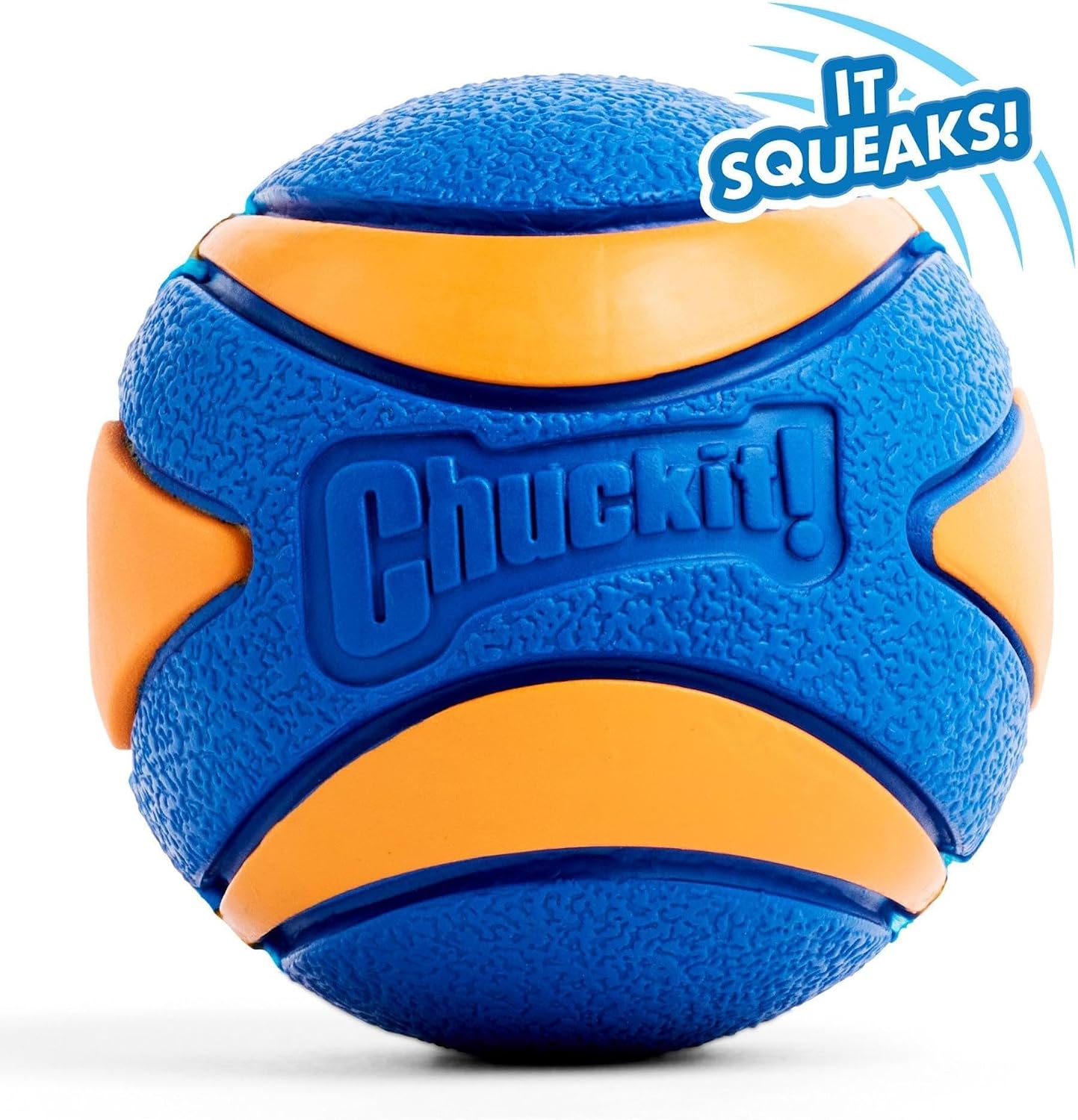Chuckit! Ultra Ball Dog Toy - Size Large - For Dogs 60-100 lbs - Made from Durable Rubber - Super Bouncy - Floats in Water - 3-inch Diameter - Pack of 1