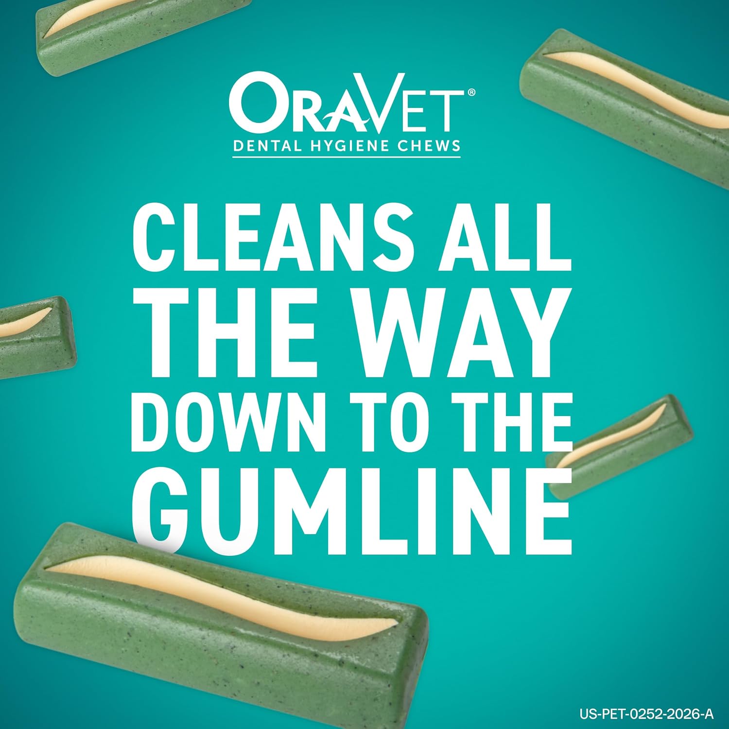 ORAVET Dental Chews for Dogs, Oral Care and Hygiene Chews (Large Dogs, Over 50 lbs.) Pink Pouch, 30 Count (Pack of 1) | VOHC-accepted dual-action chew reduces plaque & tartar, freshens breath barrier vet-recommended