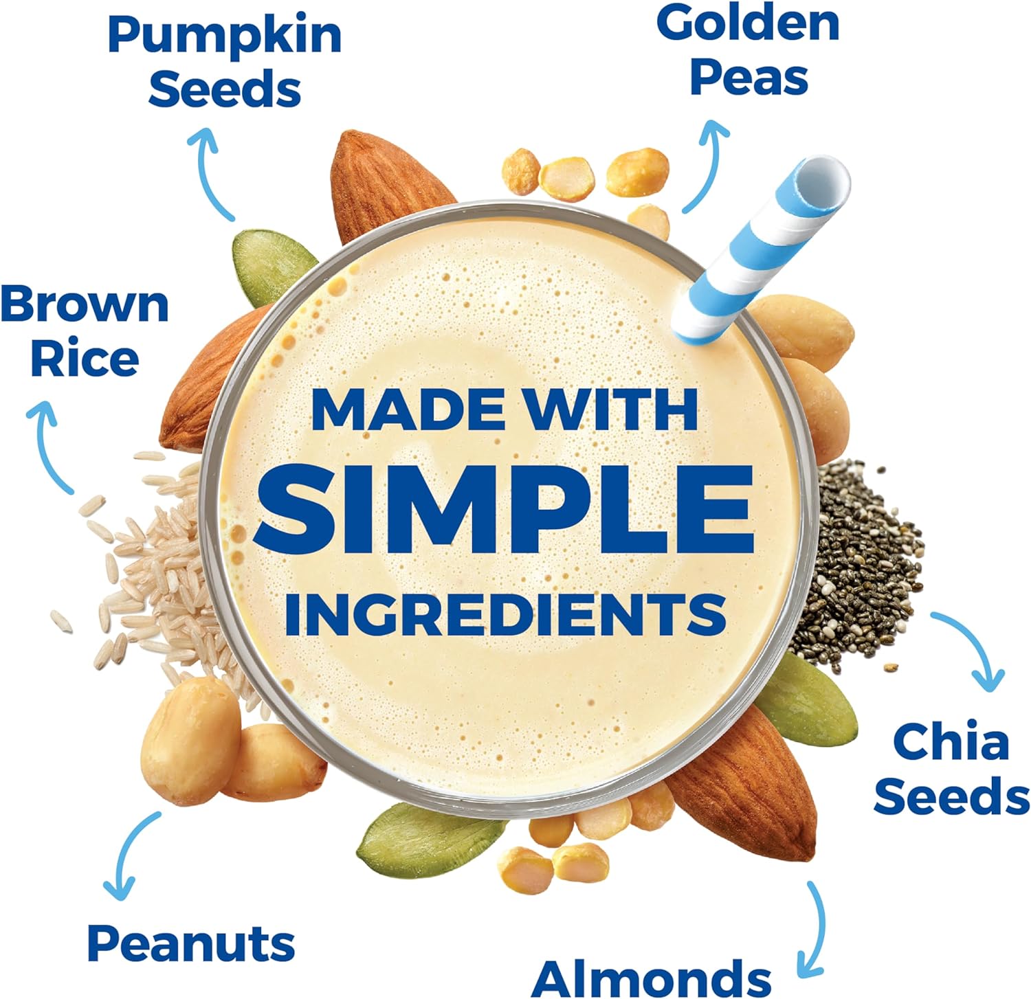 Orgain Organic Simple 20g Vegan Protein Powder, Chocolate, 1.25lb