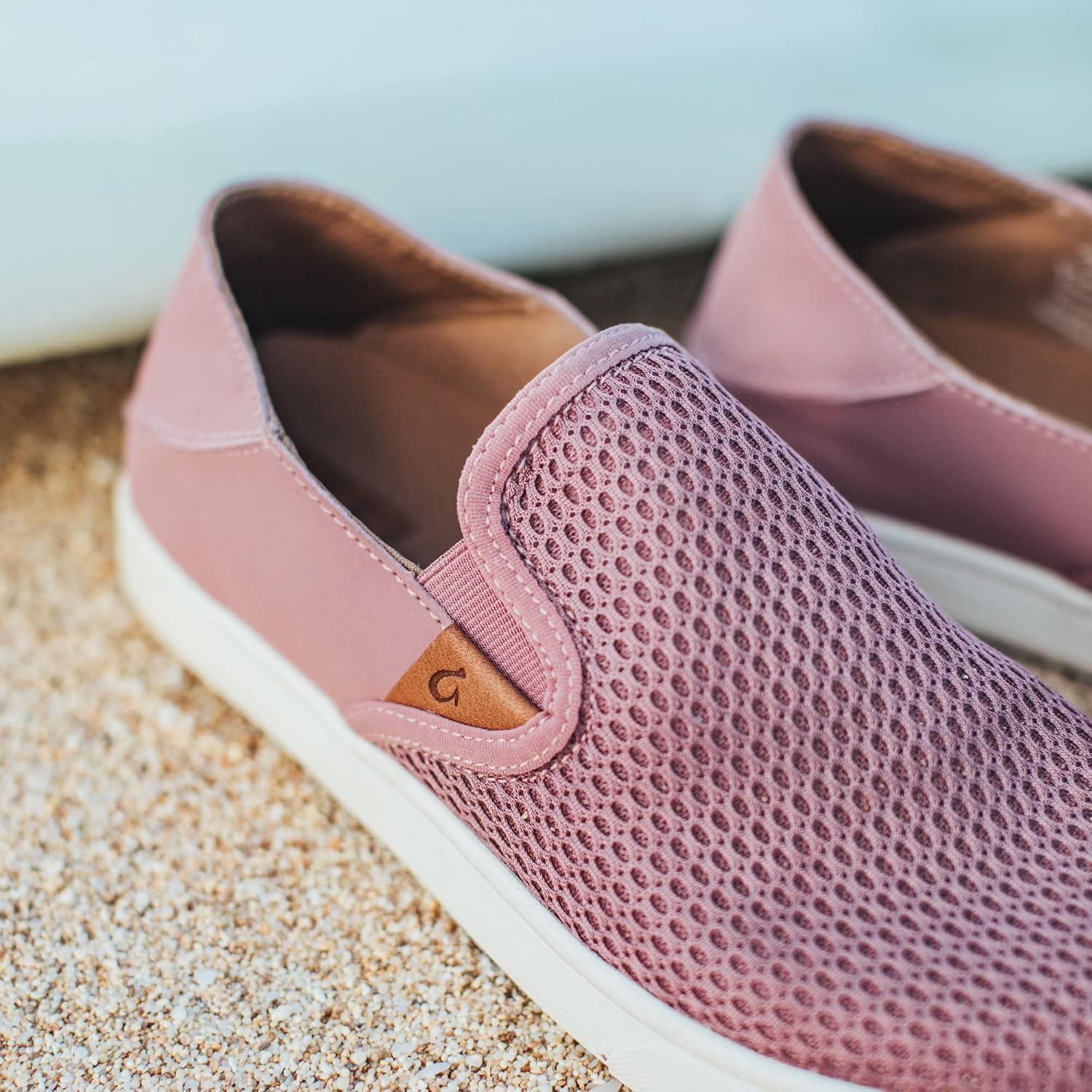 OluKai Pehuea Women's Slip On Sneakers, Casual Everyday Shoes
