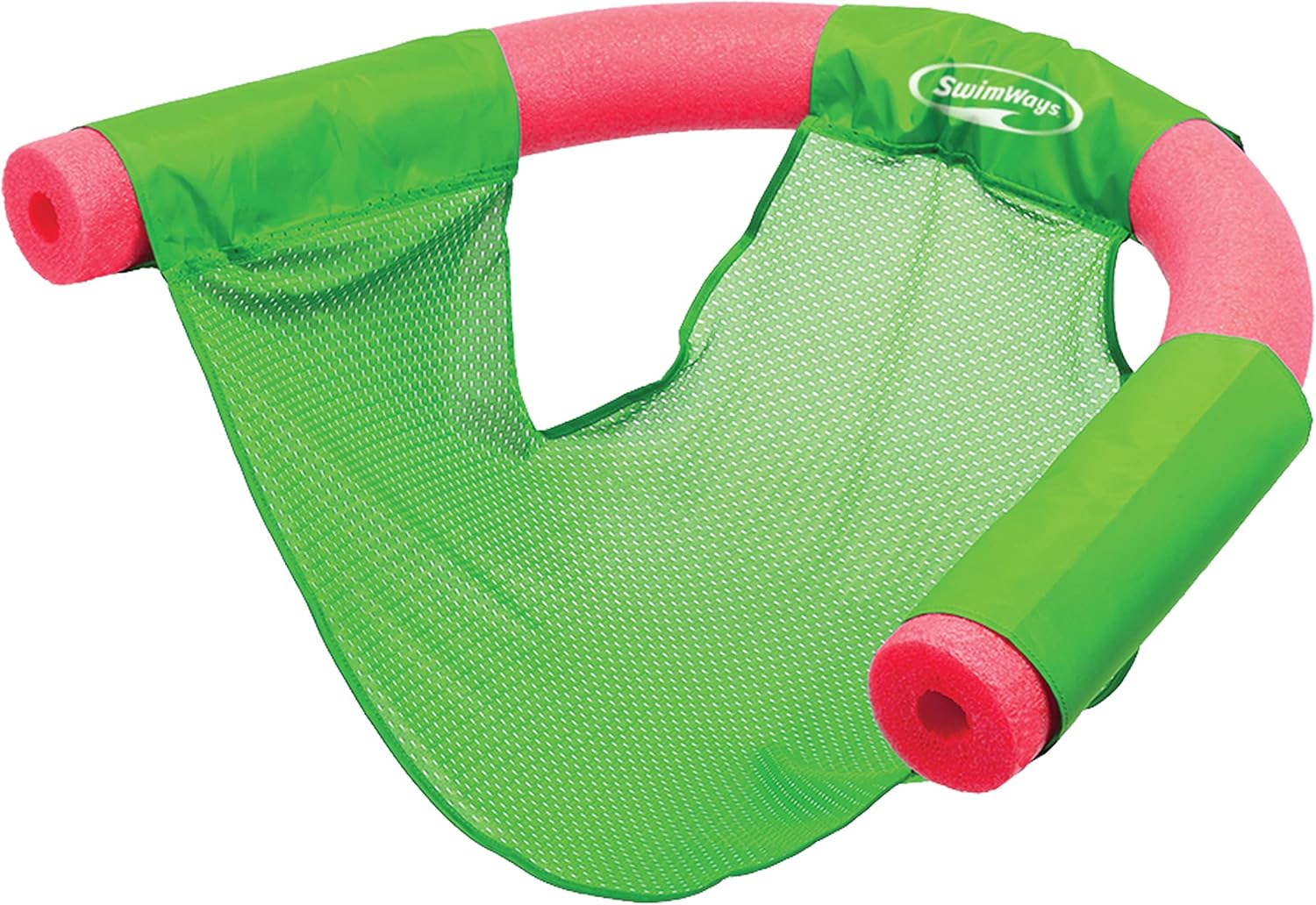 SwimWays Mesh Floating Pool Chair Noodle Slings (4 Pack), Swimming Pool Accessories & Water Toys, Pool Noodle Not Included