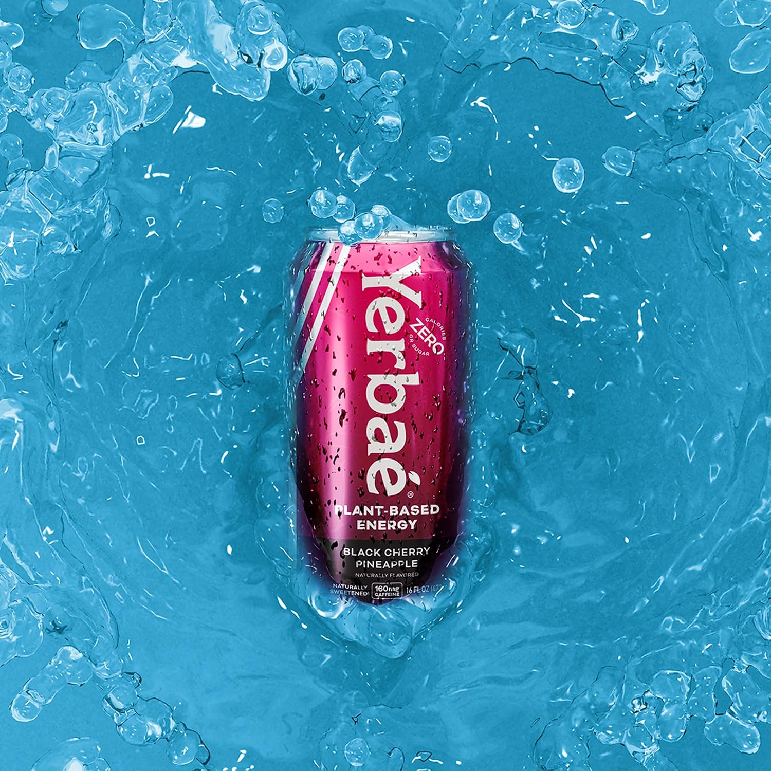 Yerbaé Energy Seltzer - Variety Performance Pack. No Sugar/Calories/Carbs. Energized by Yerba Mate Naturally Caffeinated Plant-Based, Healthy Alternative to Coffee/Sugary Sodas, Pack of 12, 12oz cans