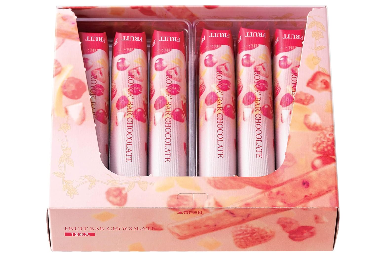 ROYCE' Nut Bar Chocolate - Chocolate Bar with Nuts| Gourmet Snack for Gifting & Indulging | Japanese Chocolate Bar from Hokkaido (12 Pieces of Chocolate)
